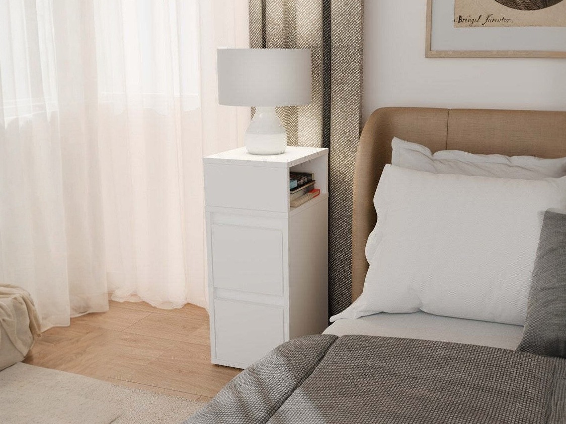 Sengebord Mandeville 373 (Hvid)
