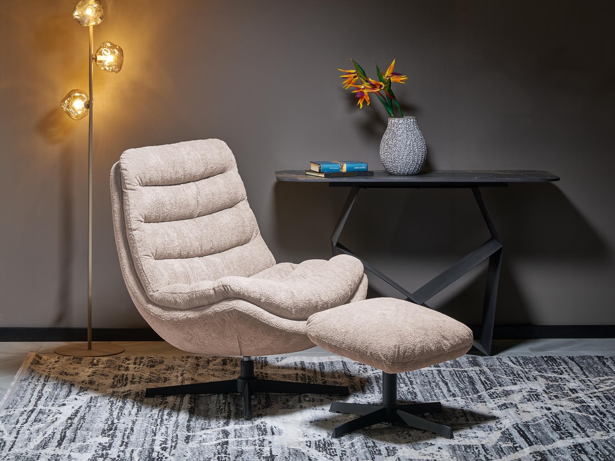 Lænestol Houston 2134 (Cappuccino)
