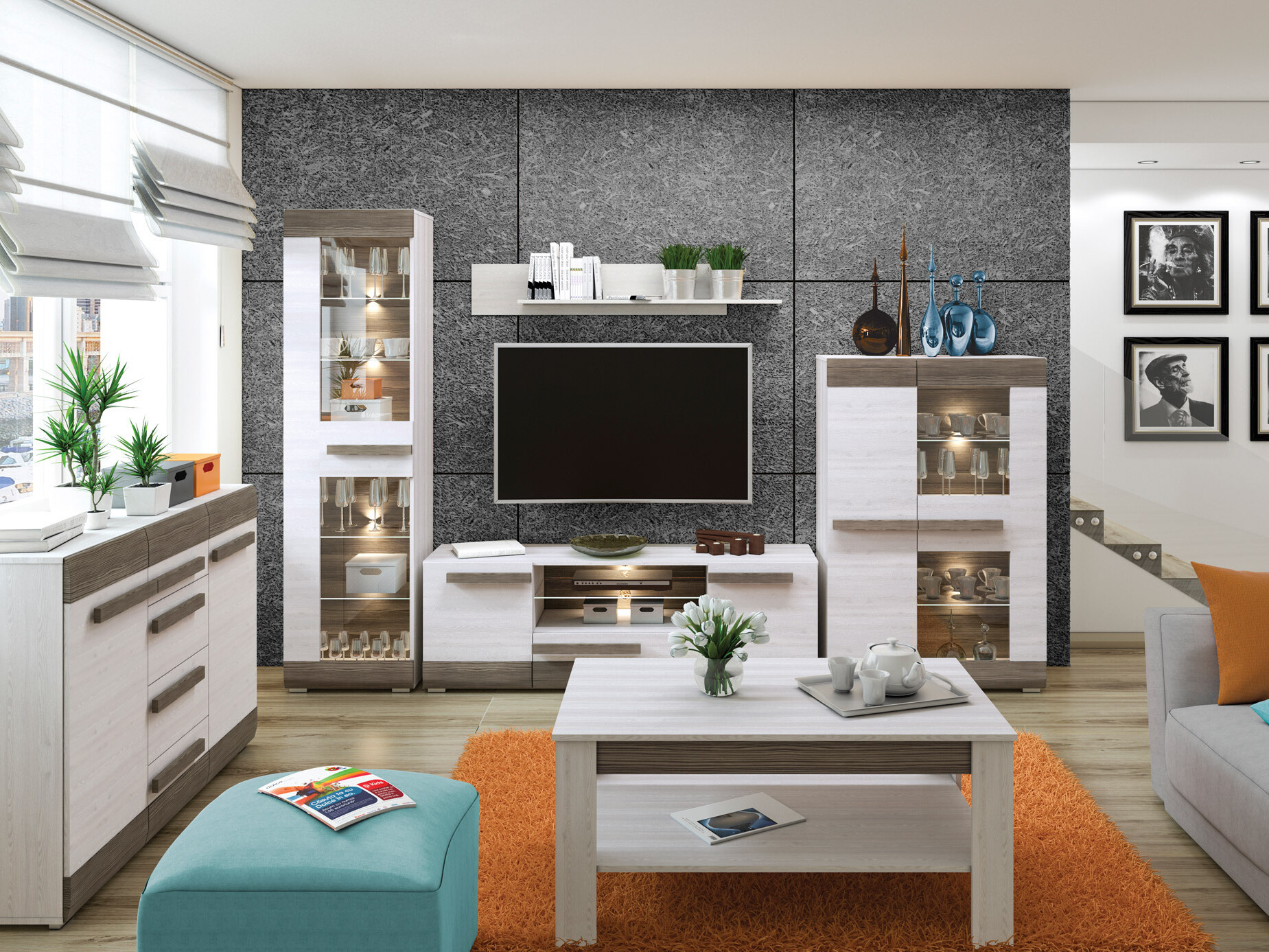 TV-bord Alcala 127