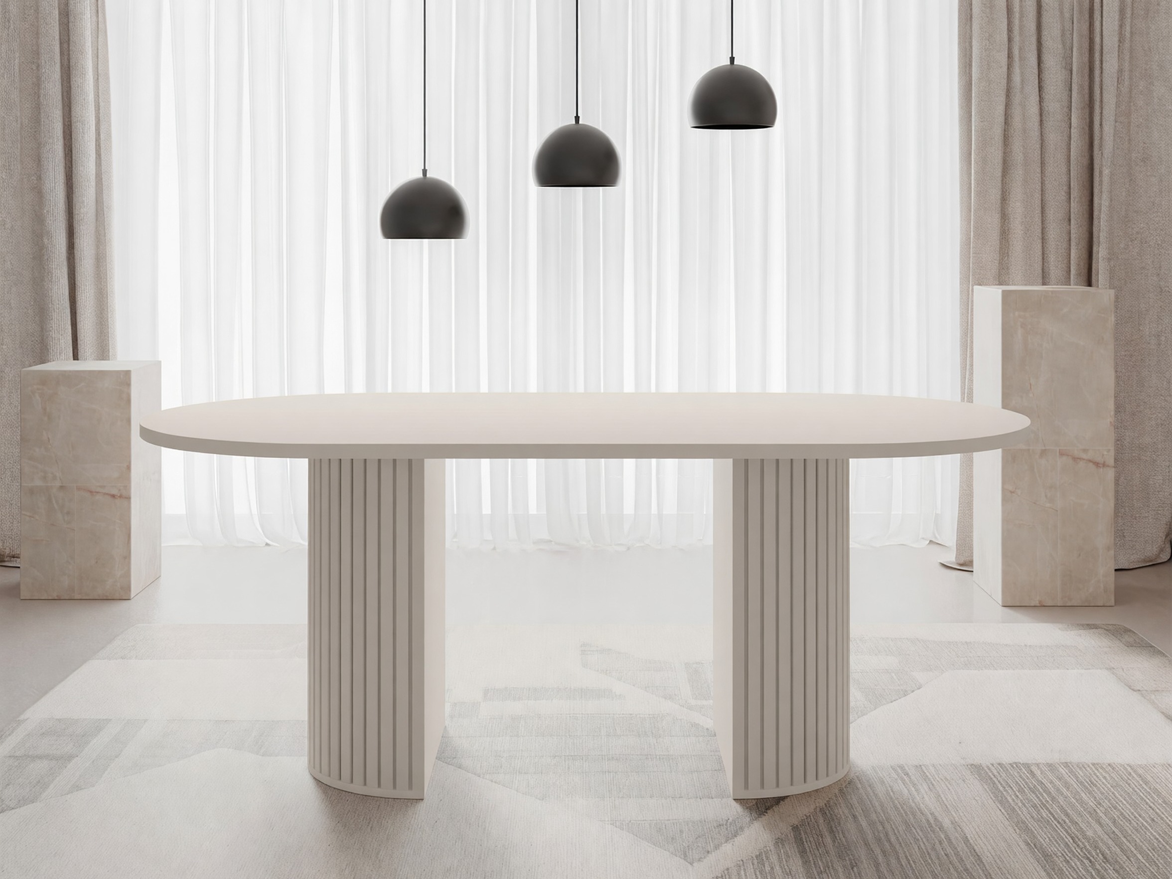 Bord Comfivo Ulma (Beige)