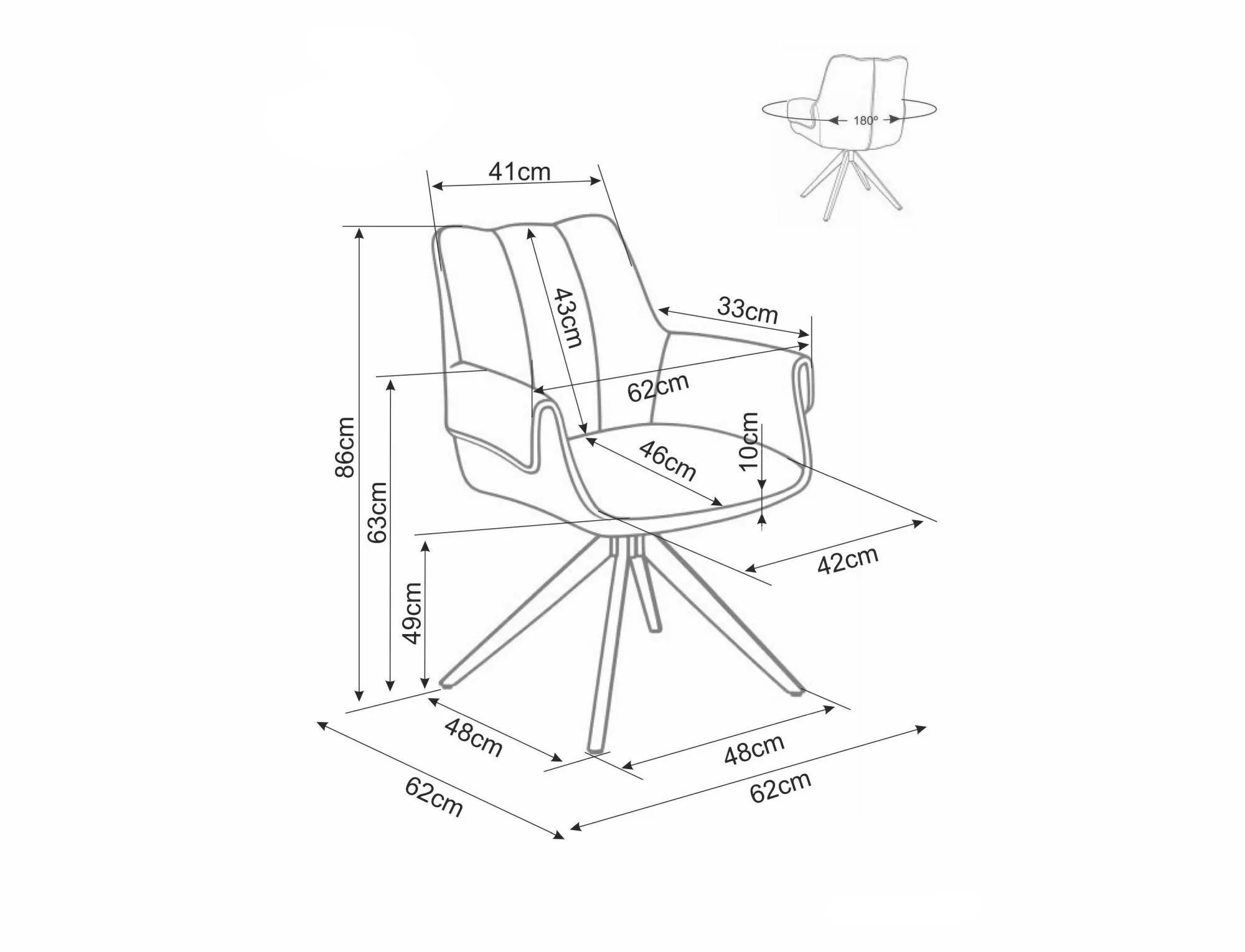 Stol Detroit 965 (Beige)