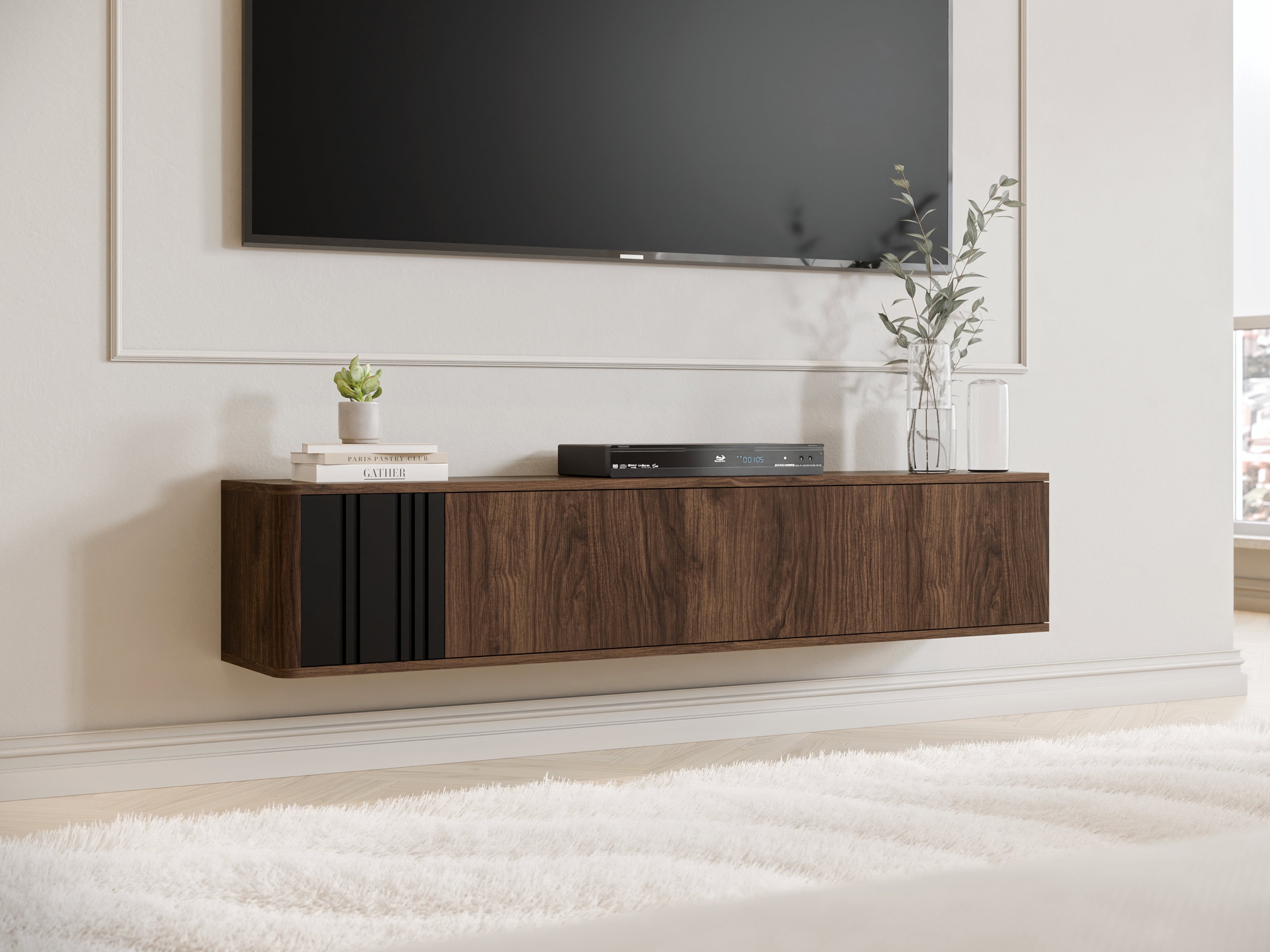 TV-bord Oratio (Valnød)