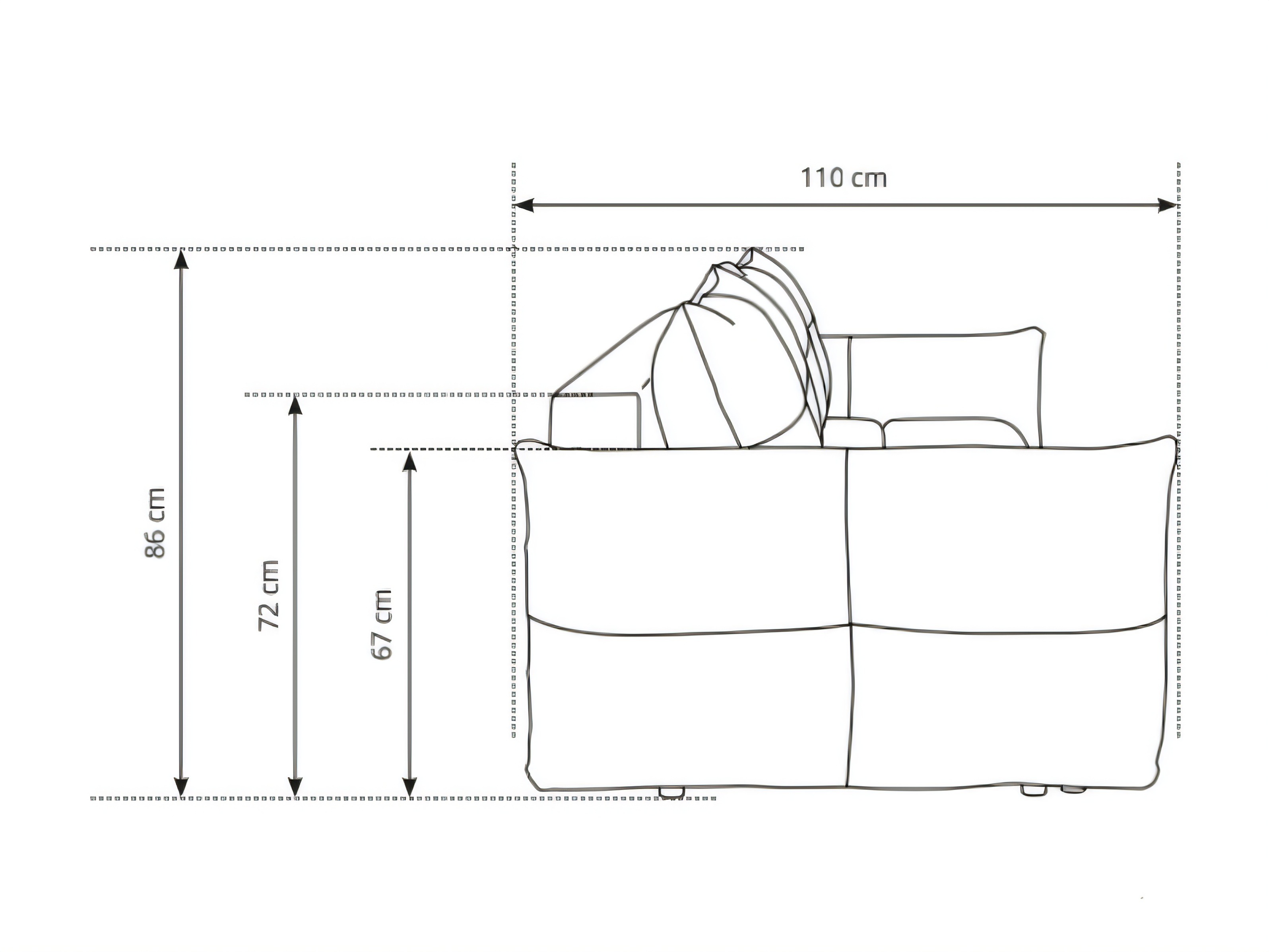 Sovesofa Kingston 206 (Sicuro 60)