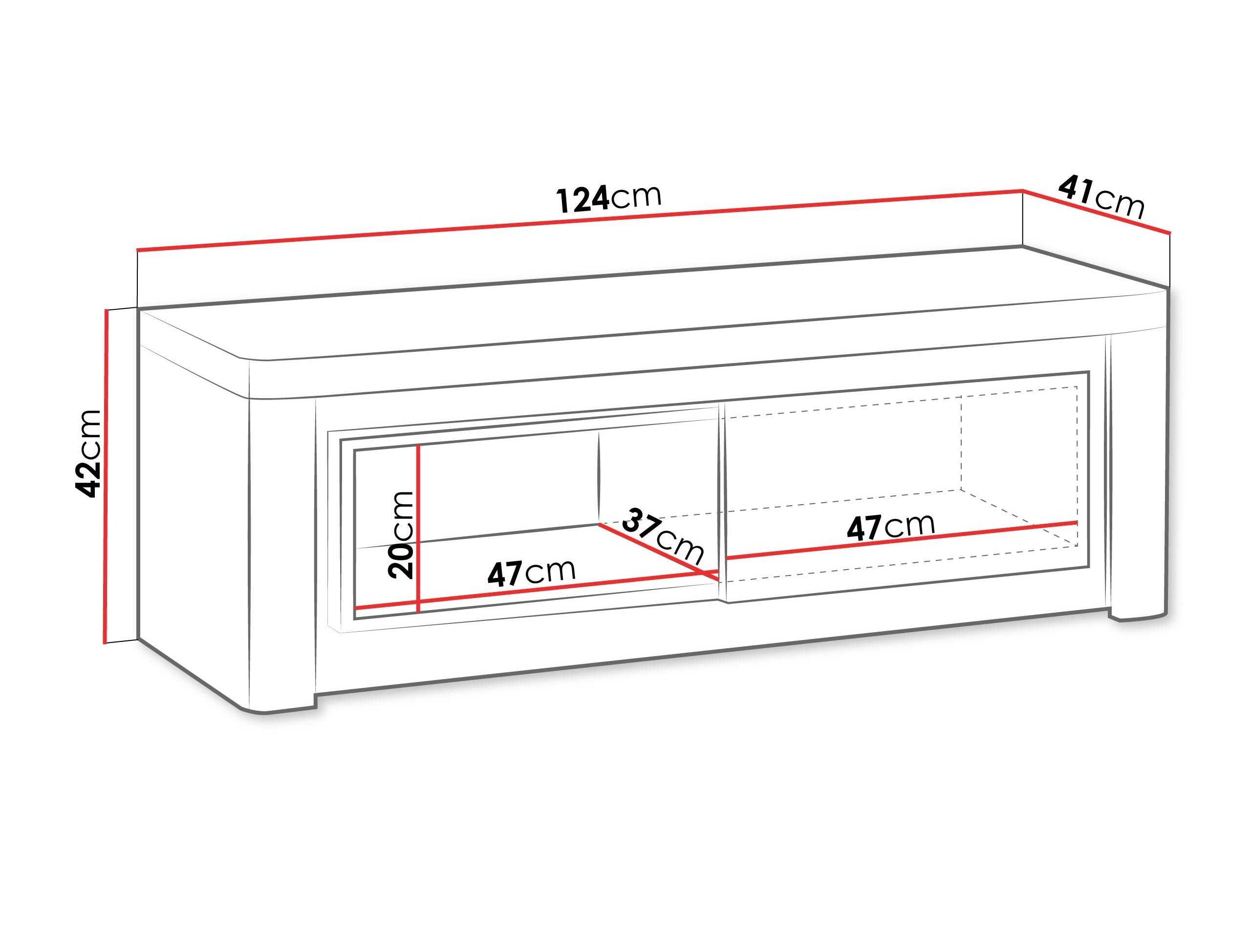 TV-bord Etrmona 109
