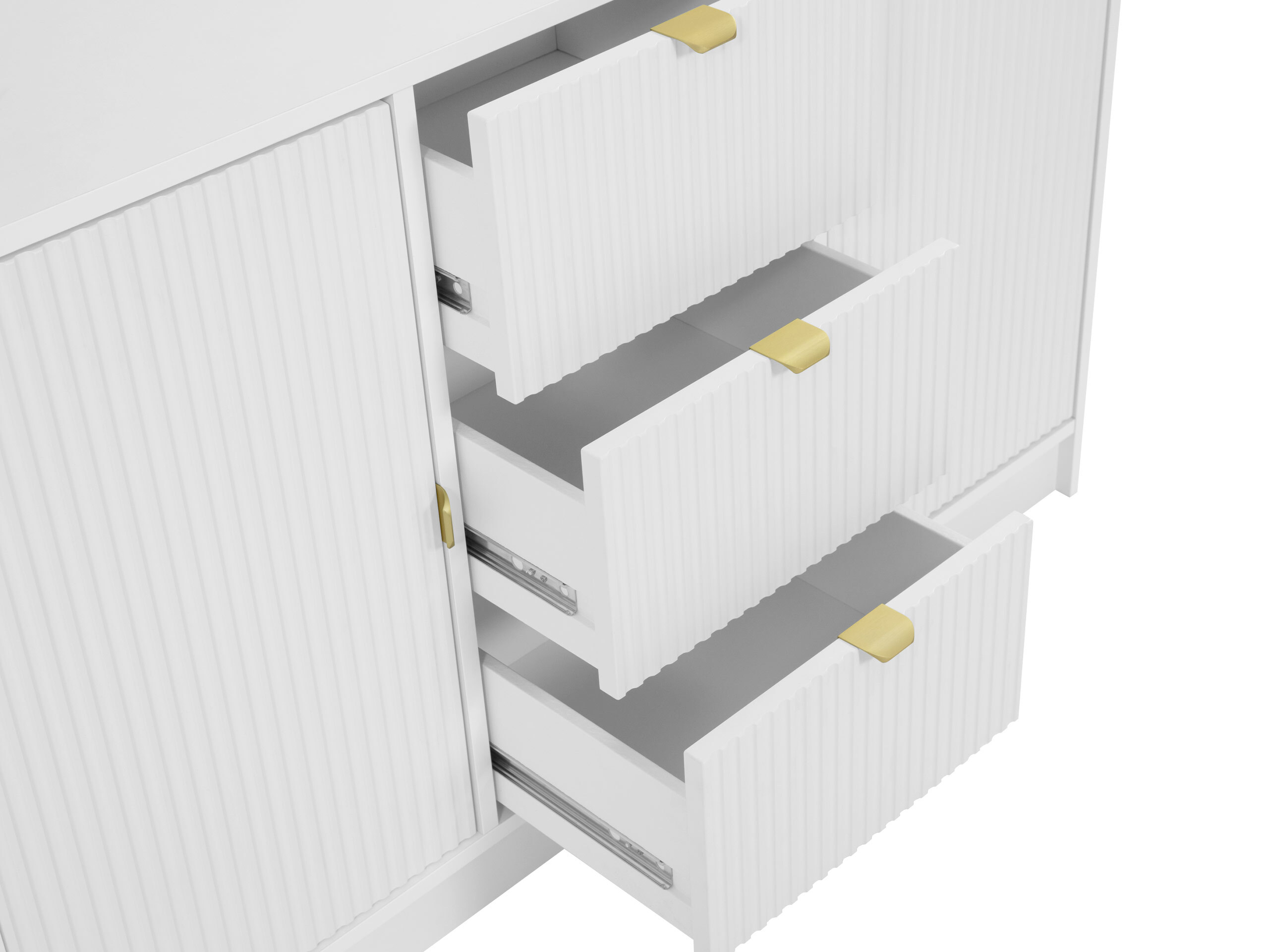 Kommode Comfivo Papilio (Beige)