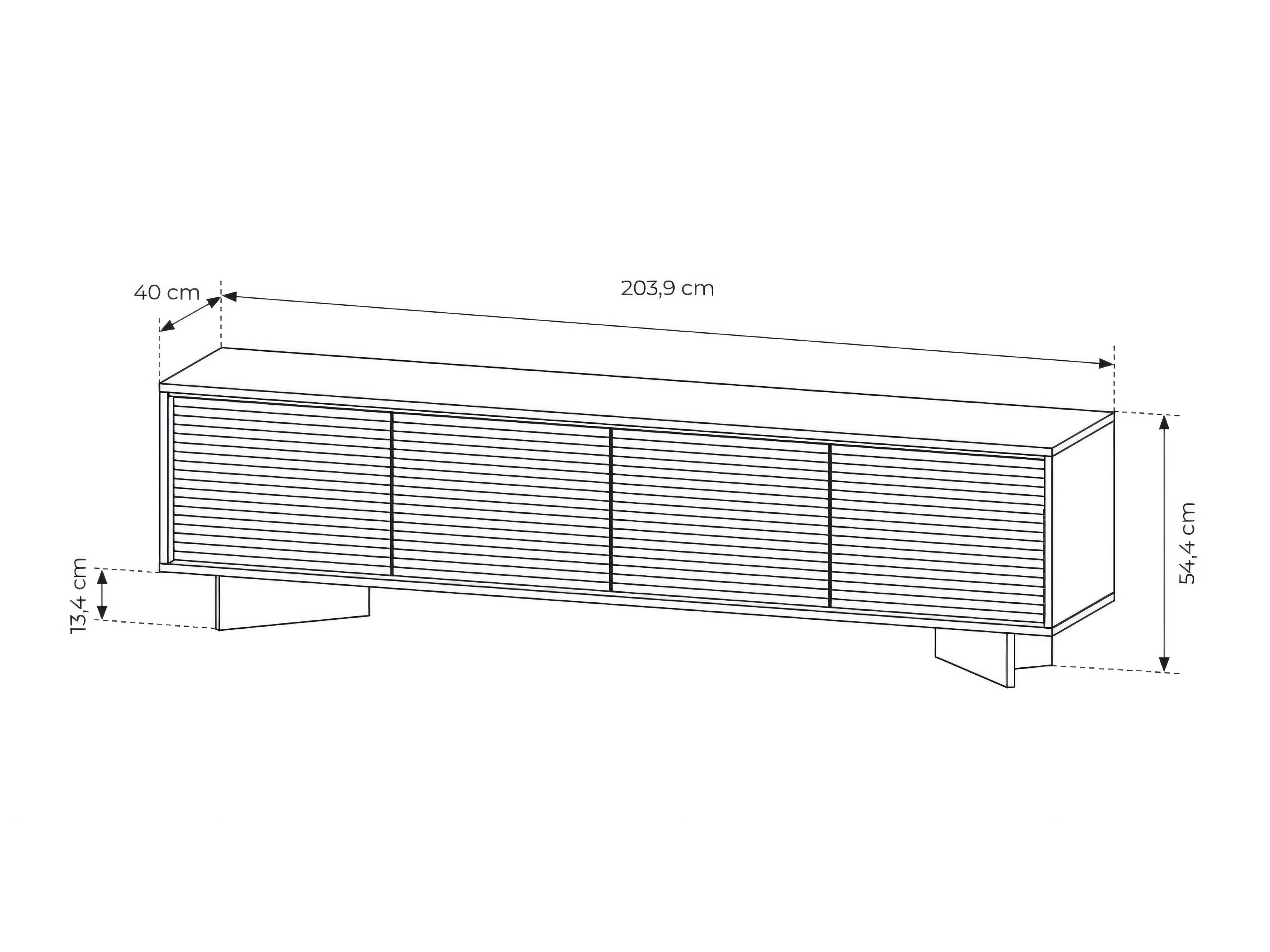 TV-bord Nufela 104