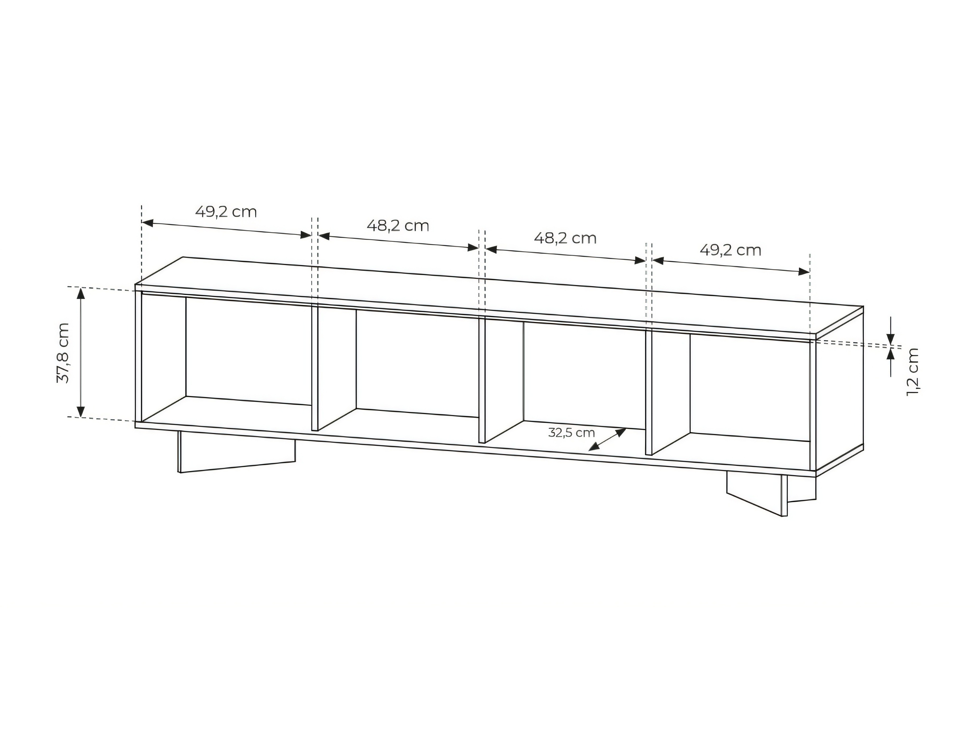 TV-bord Nufela 104