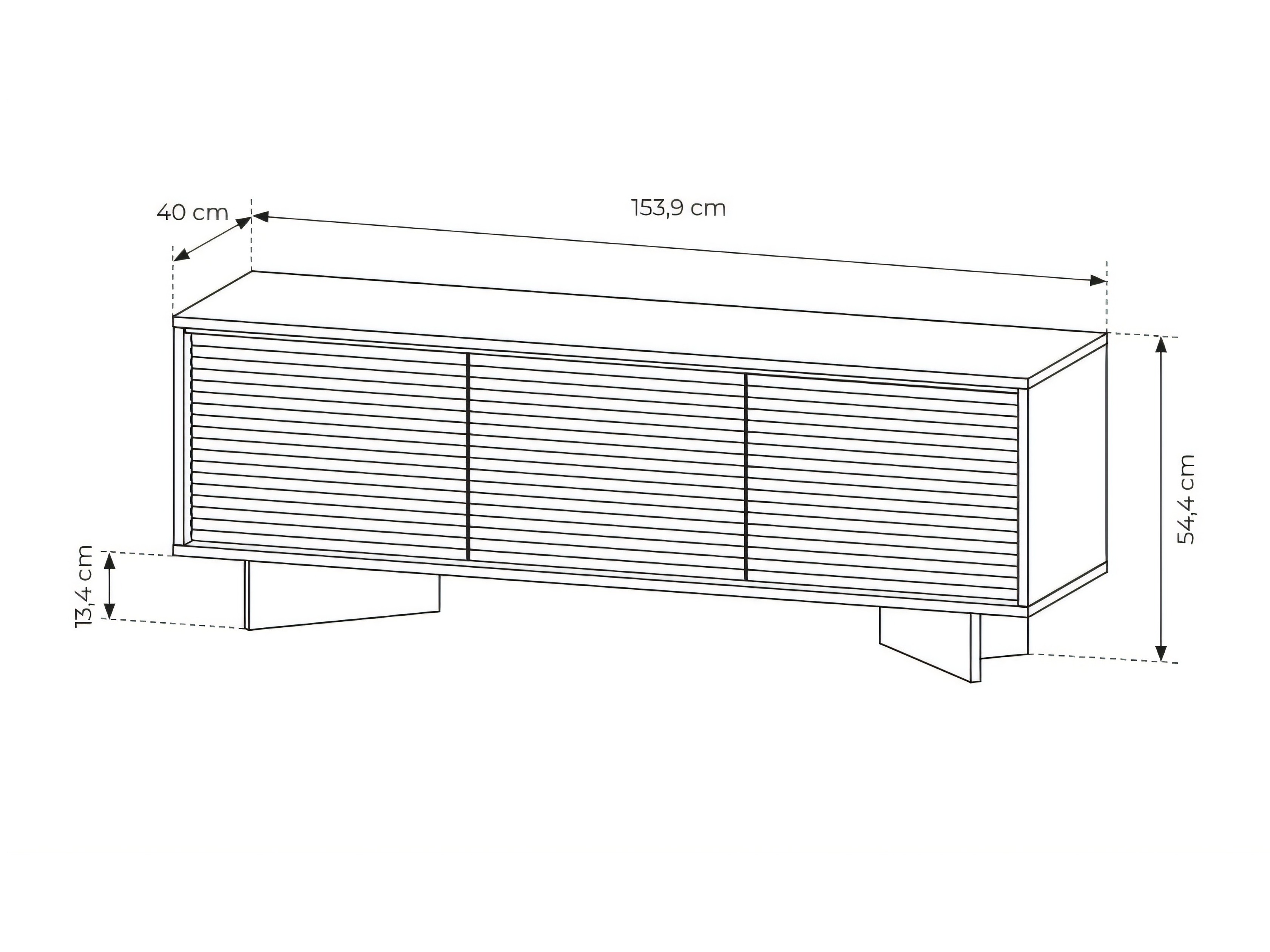 TV-bord Nufela 105