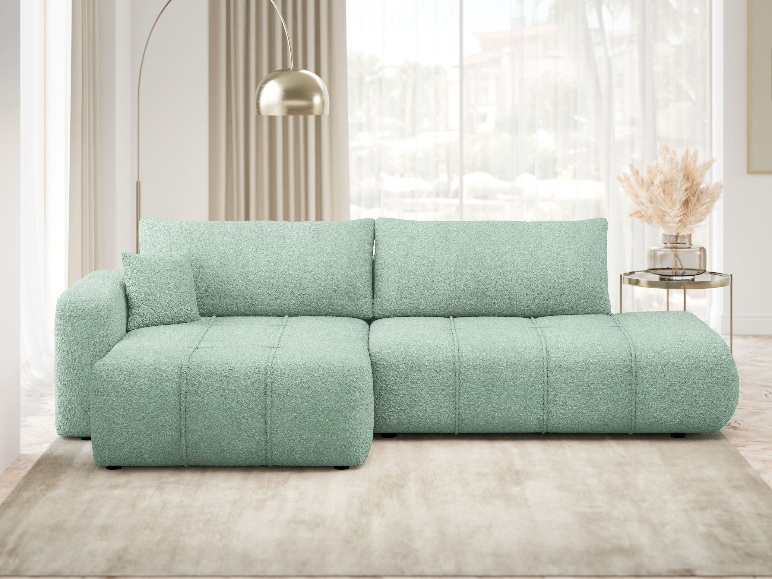 Hjørnesofa Comfivo Laurus III (Coral 55)
