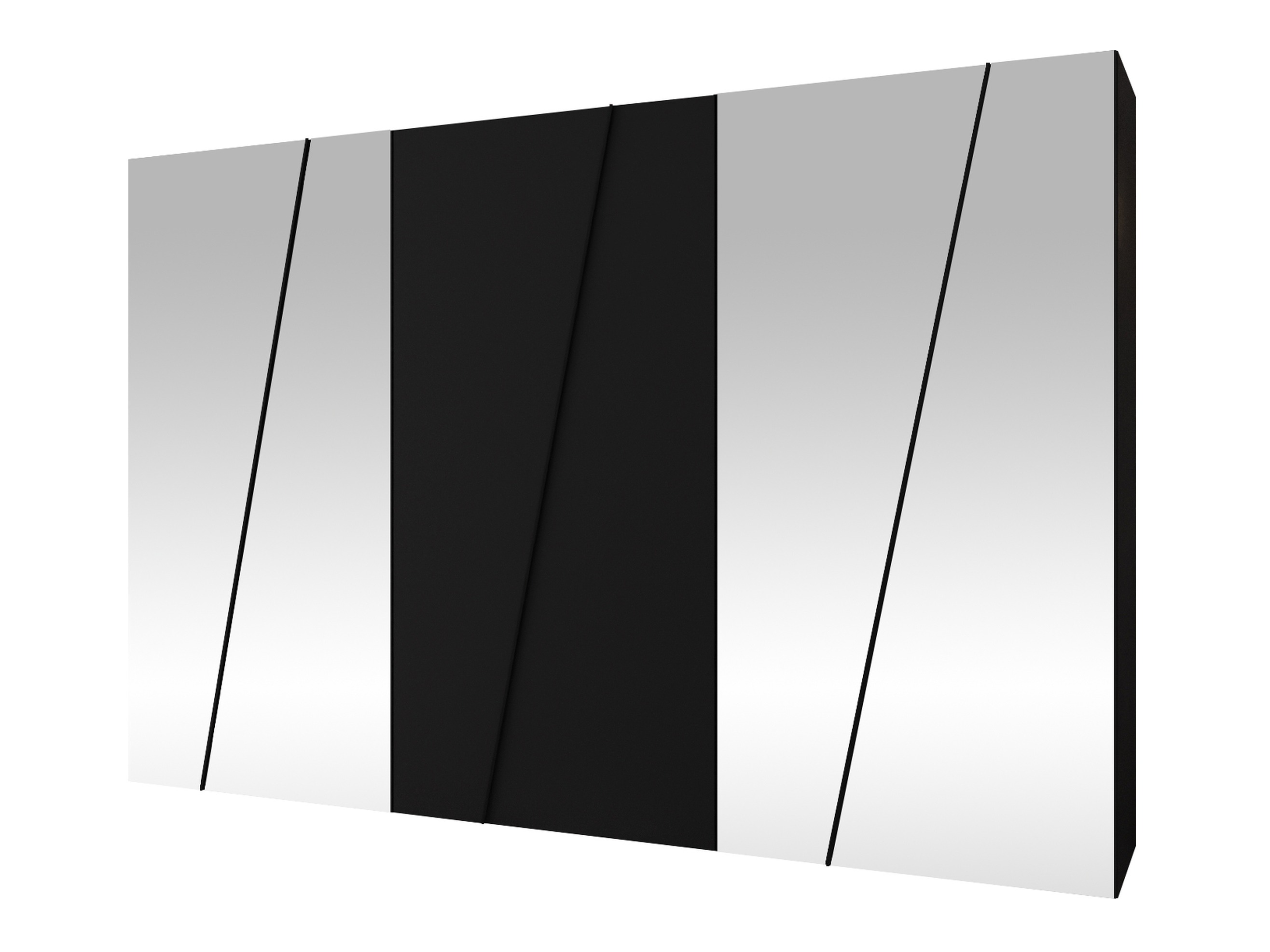 Garderobeskab Hartford 643 (Sort)
