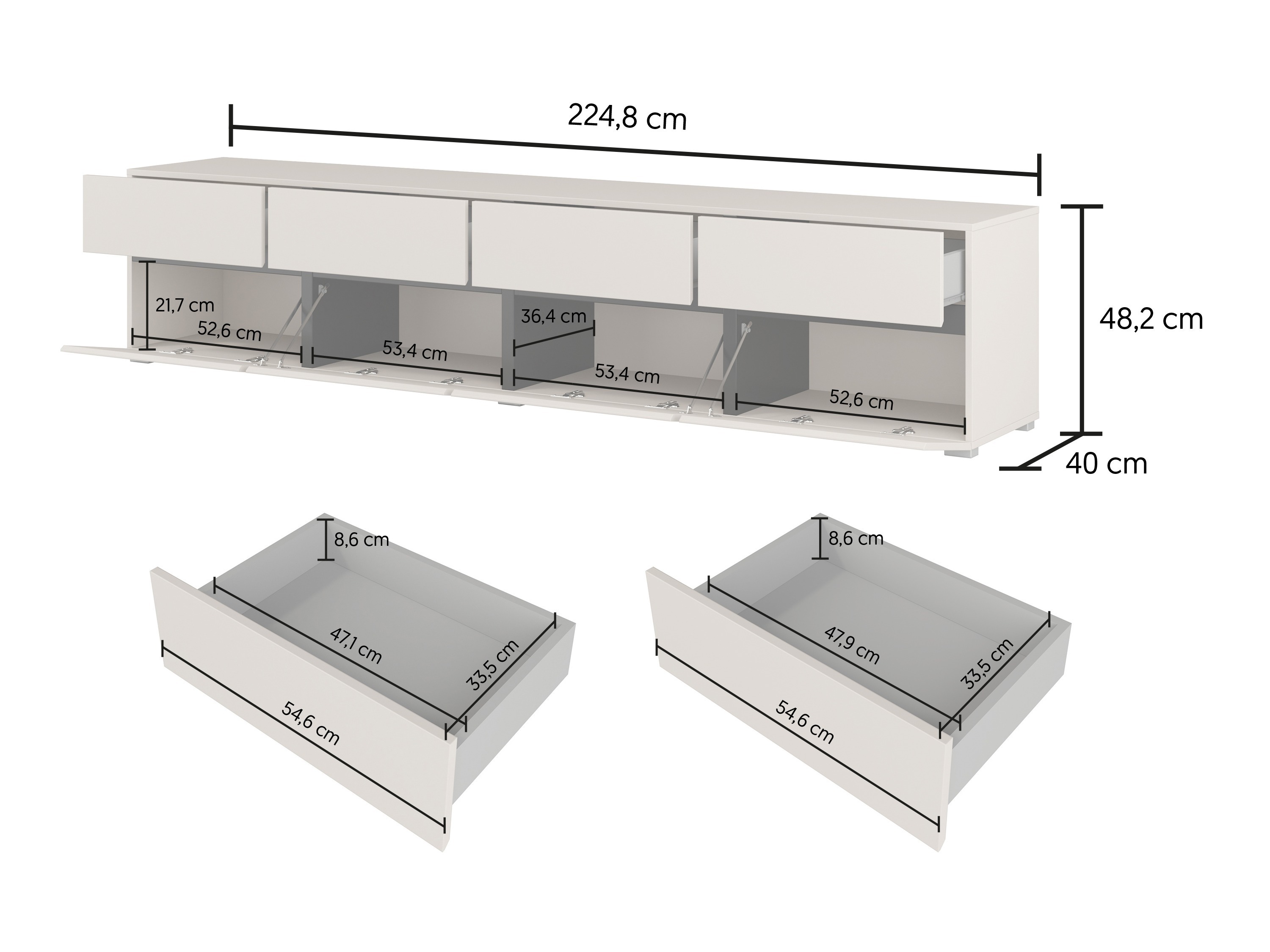 TV-bord Alfere 101 (Wotan eg)