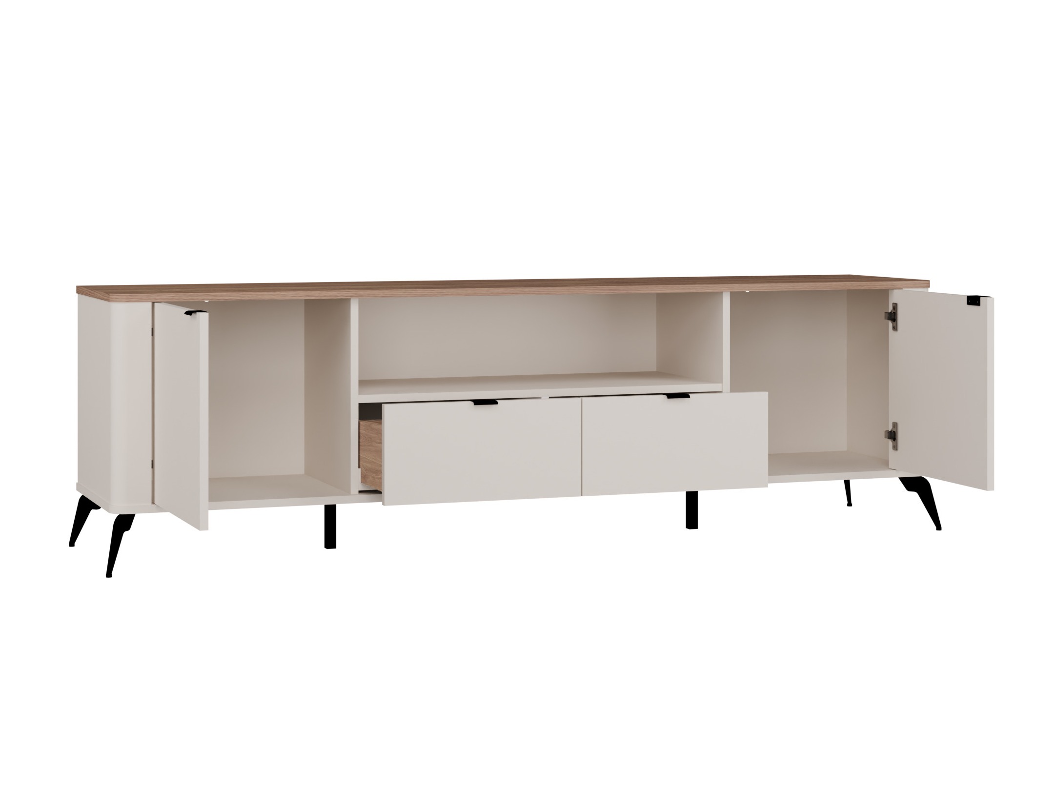 TV-bord Soavie 108 (Kashmir + Egetræ)