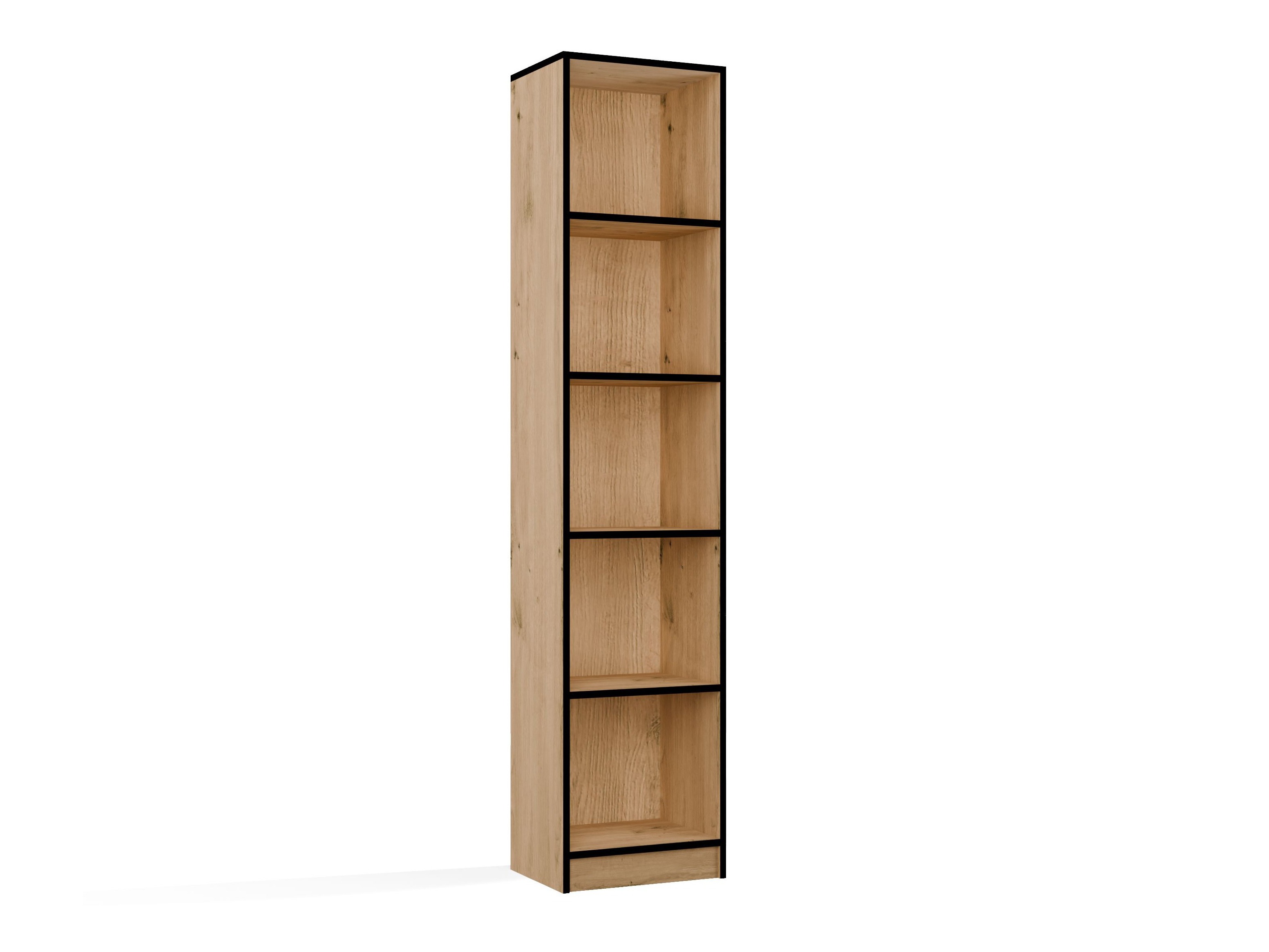 Reol Mandeville 183 (Artisan eg + Sort)