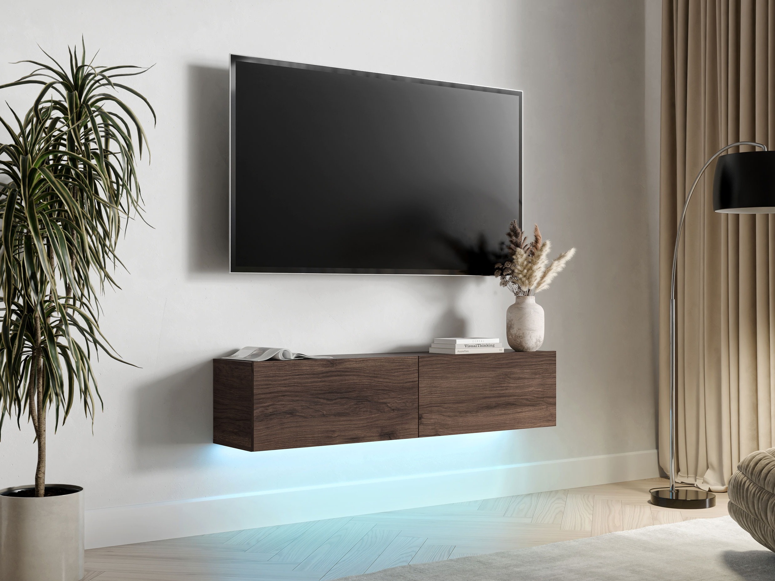 TV-bord Donos (Valnød)
