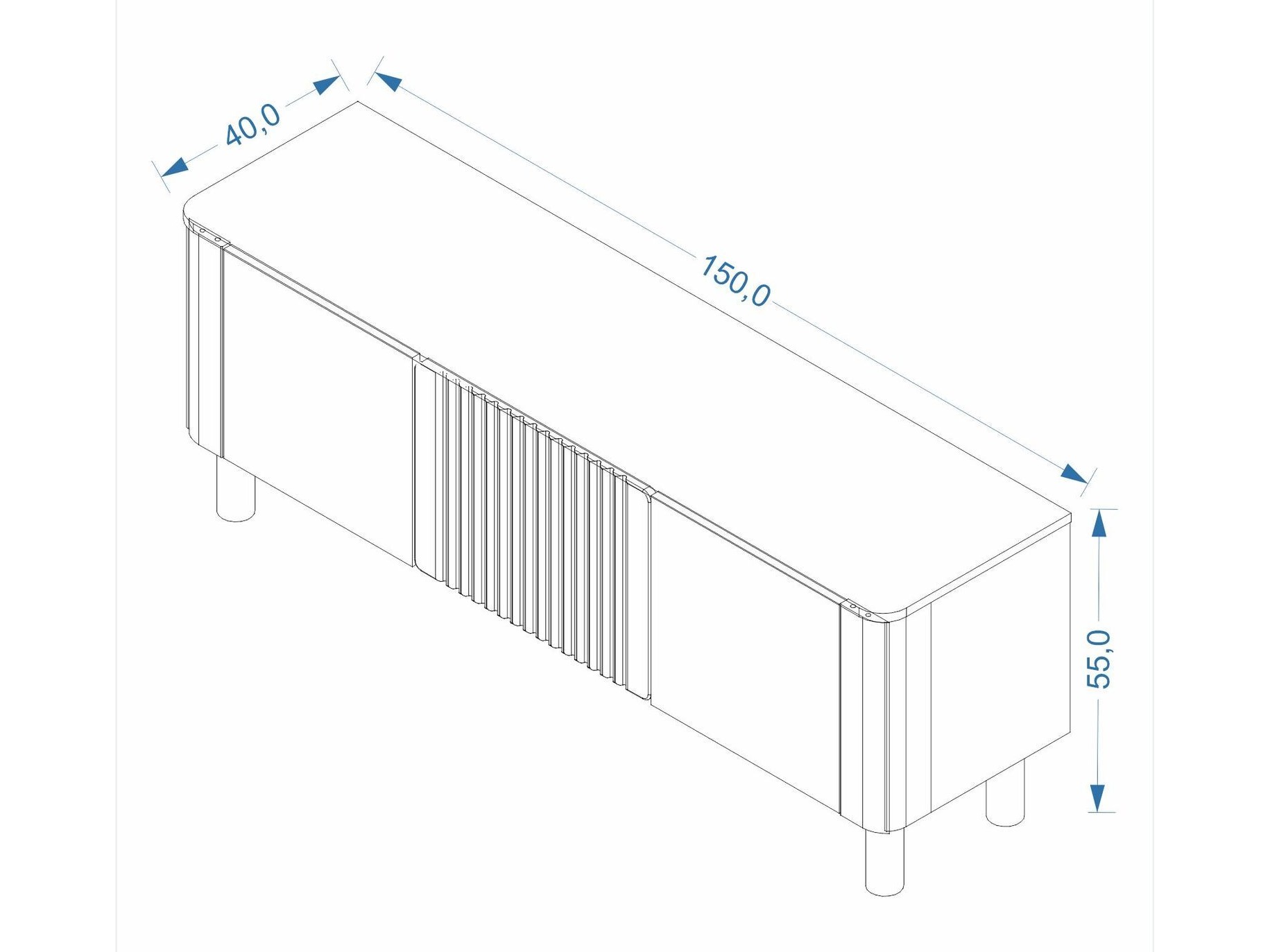 TV-bord Houston 2169
