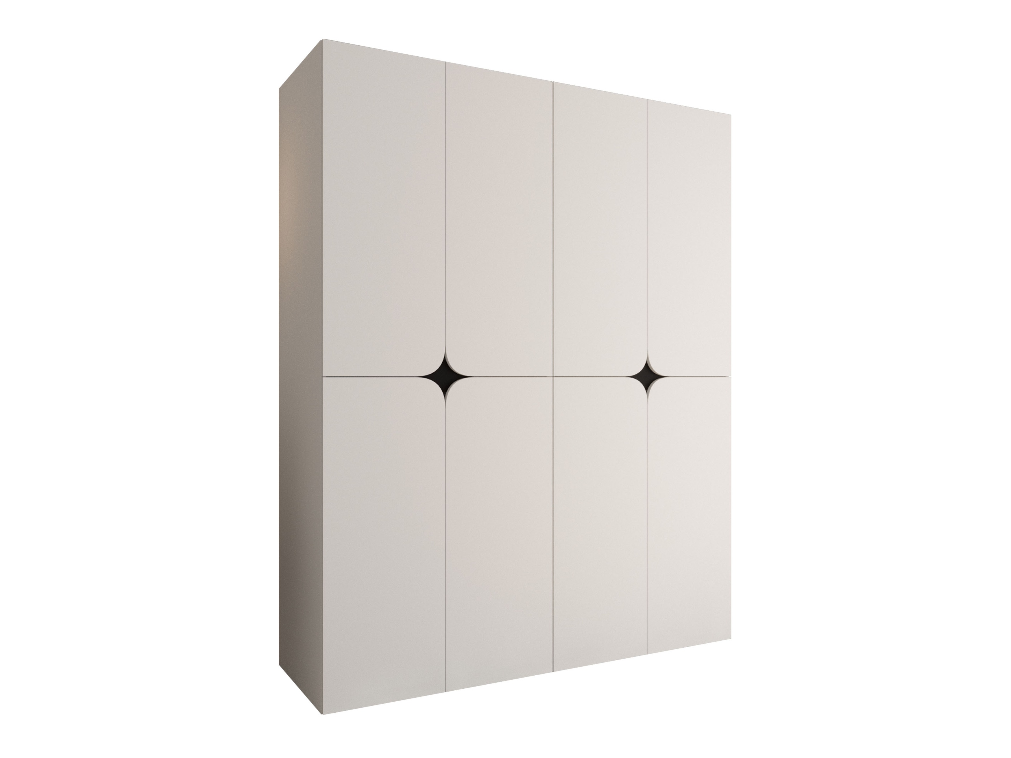Garderobeskab Hartford 646 (Hvid)