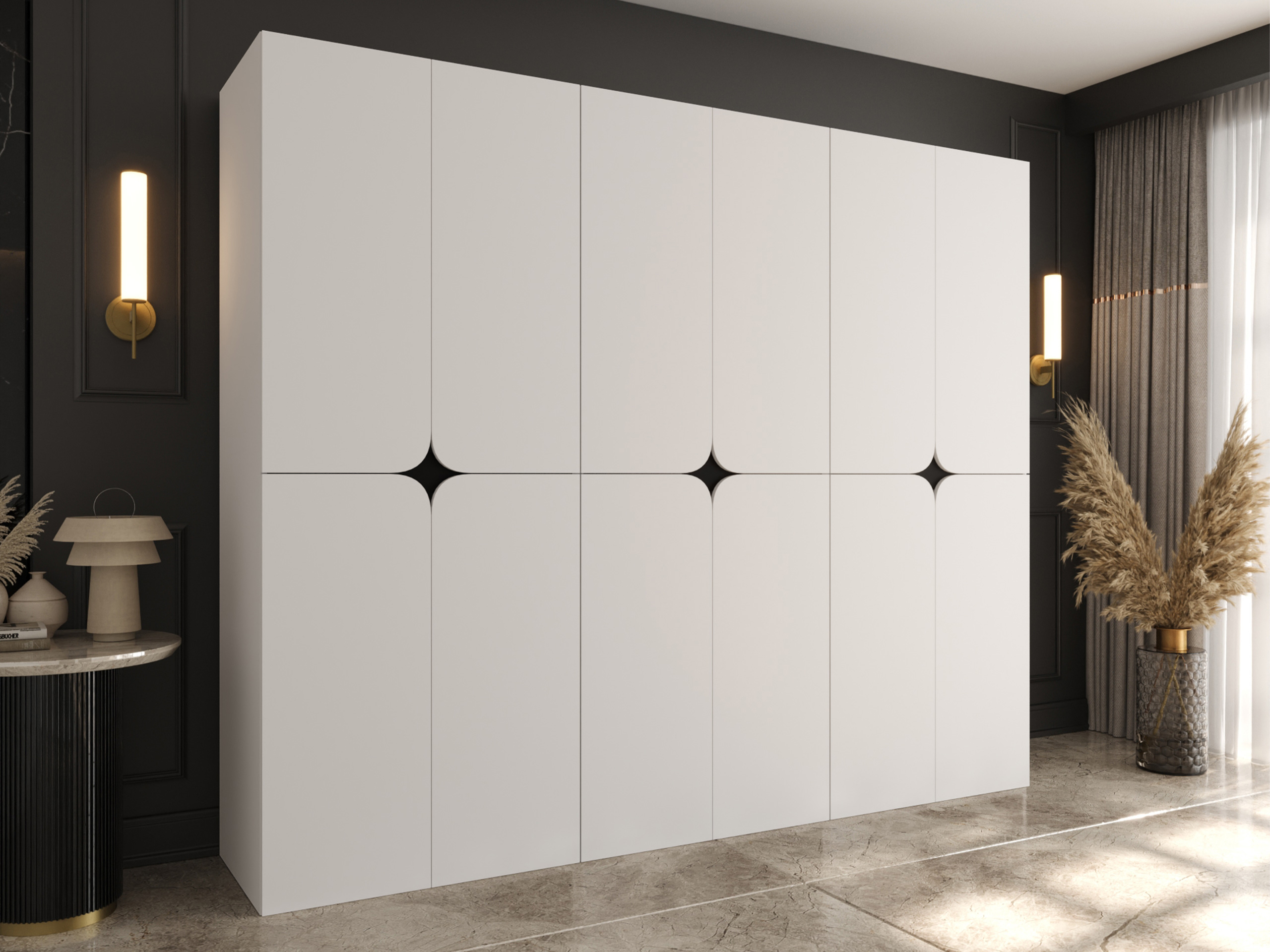 Garderobeskab Hartford 648 (Hvid)