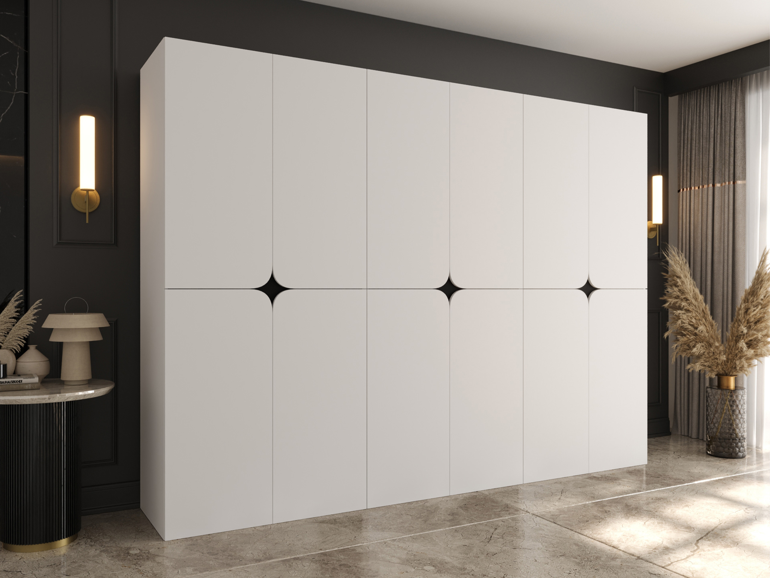 Garderobeskab Hartford 649 (Hvid)