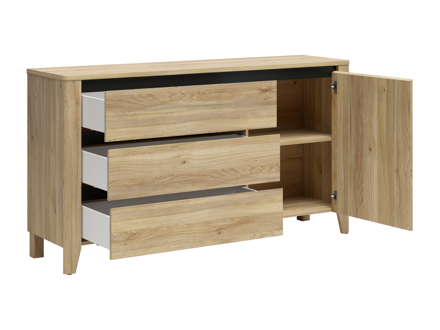 Kommode Talduno 105 (Lys eg)