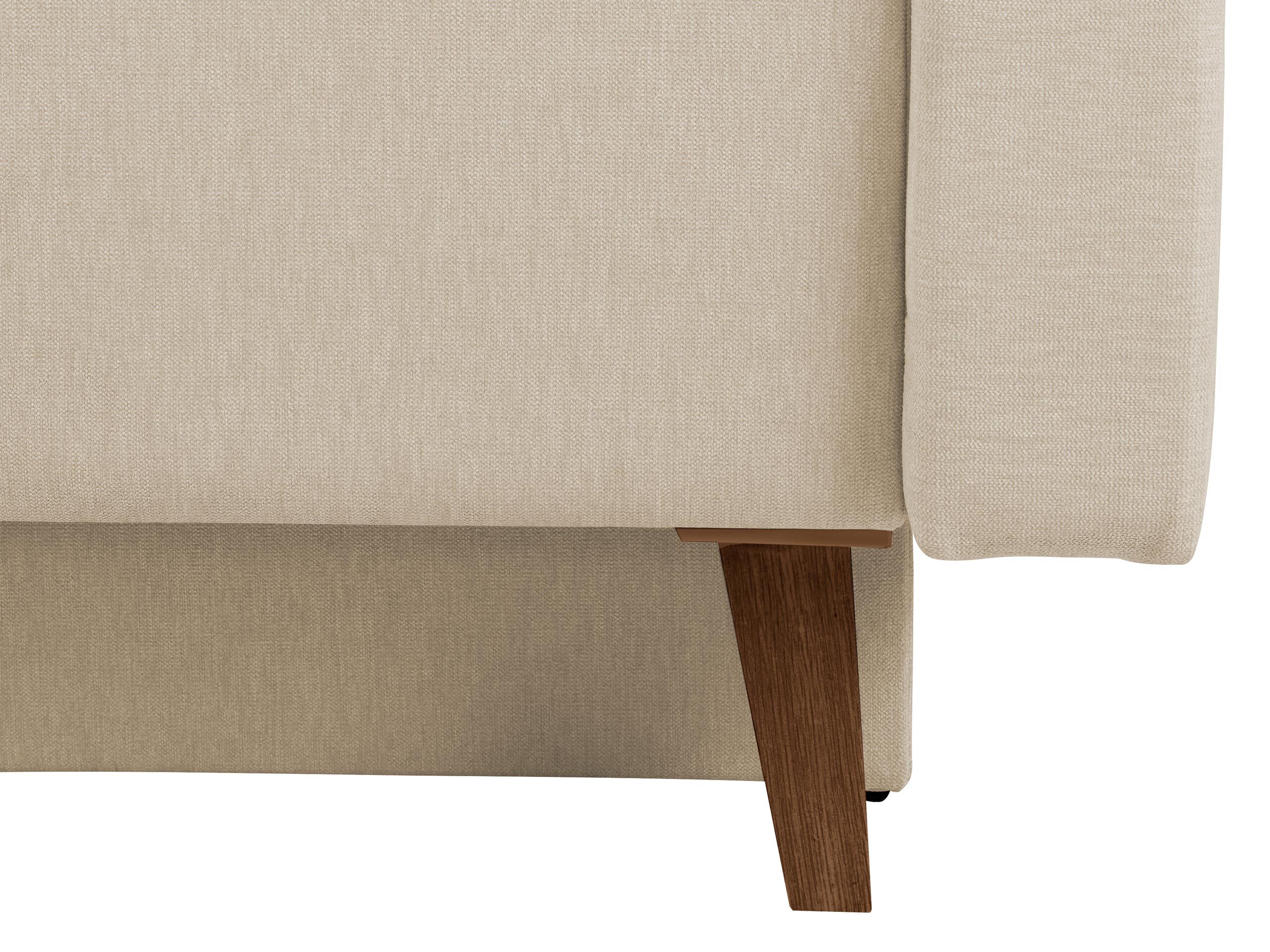 Hjørnesofa Delbene 130 (Verita 03 + Mørk San Remo eg)