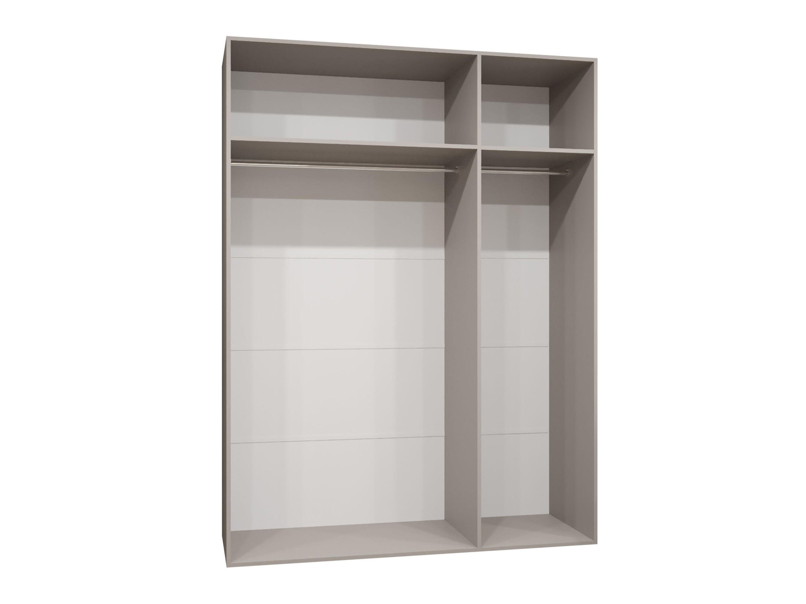 Garderobeskab Hartford 629 (Sort)