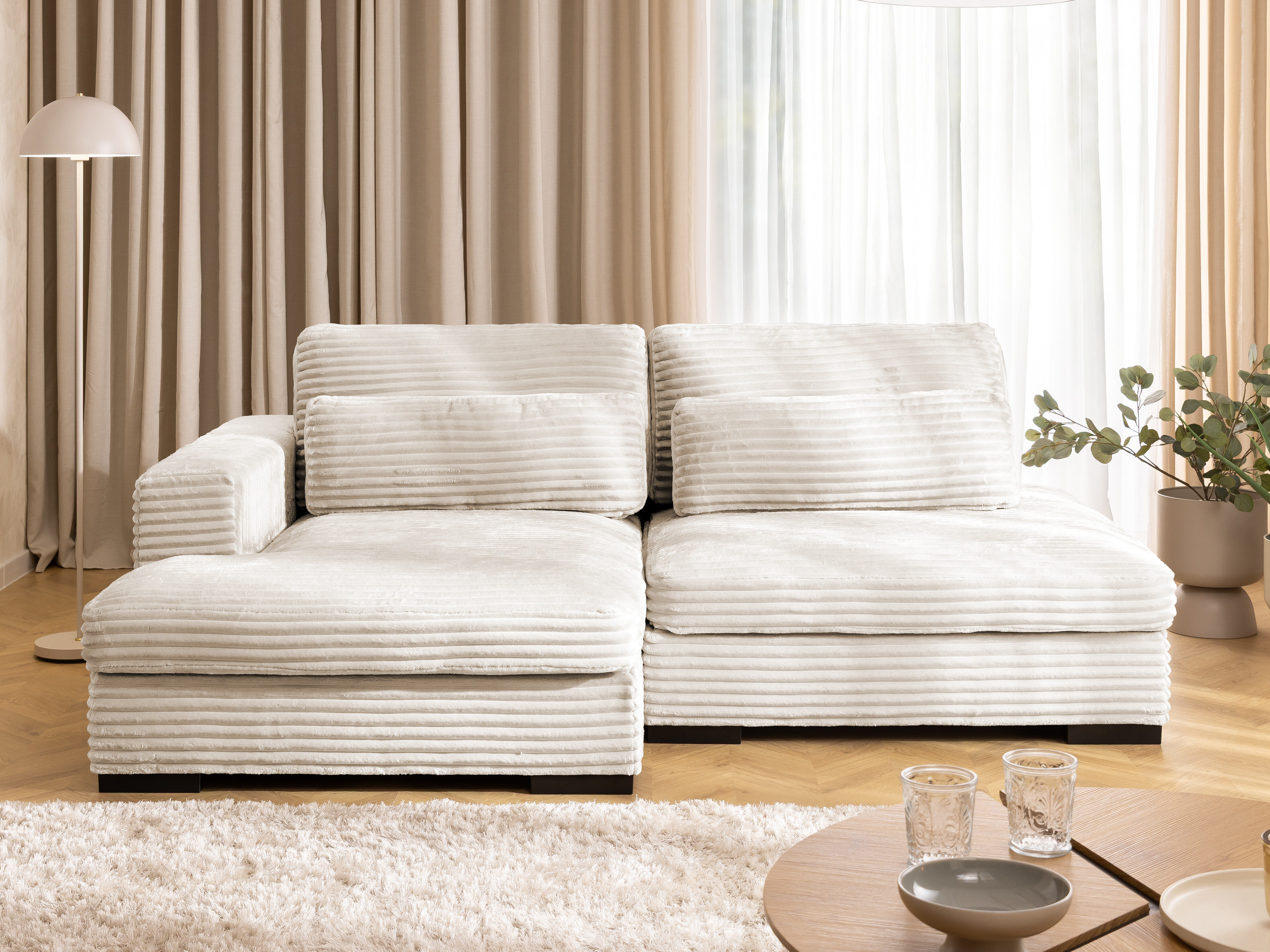 Hjørnesofa Rocklin 225 (Tilia 01)