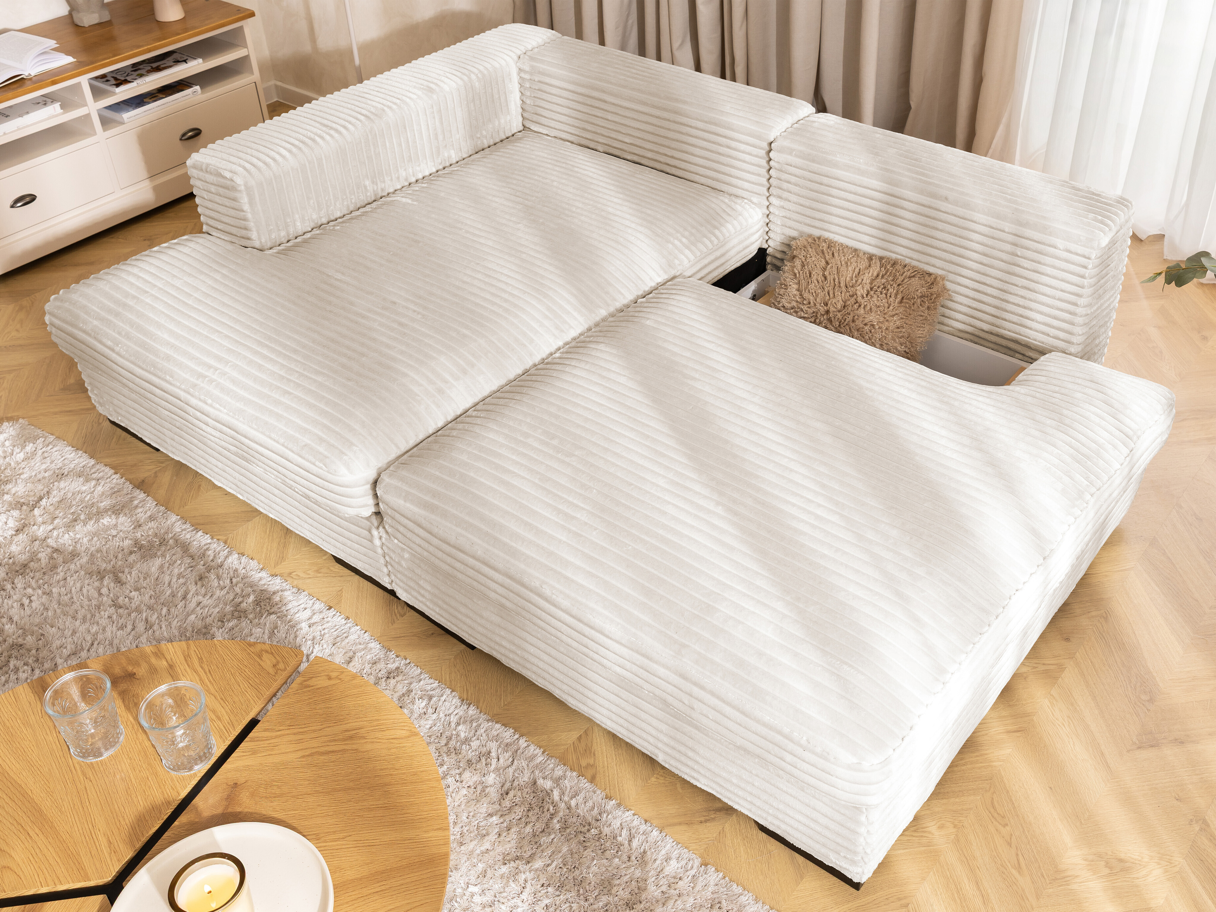 Hjørnesofa Rocklin 225 (Tilia 01)