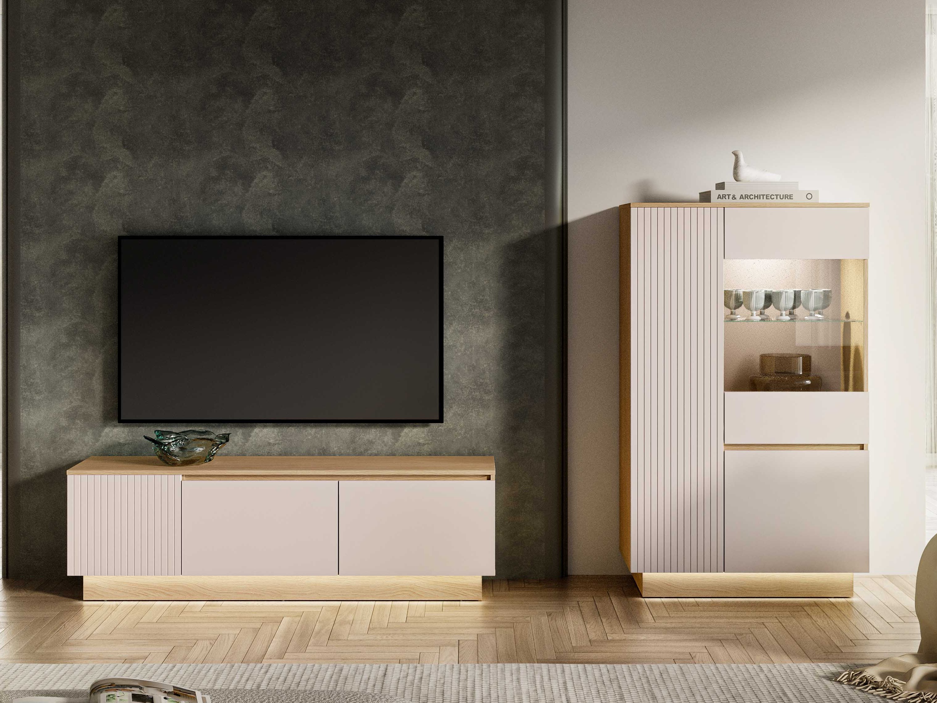 TV-bord Revtive 105