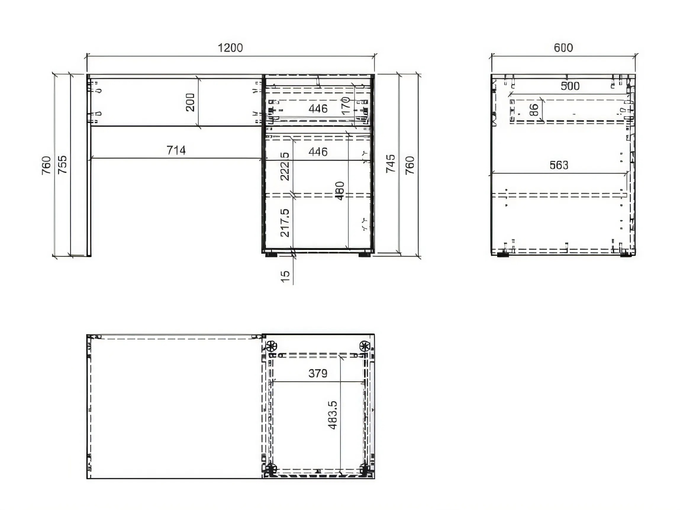 Skrivebord Elbteni 105