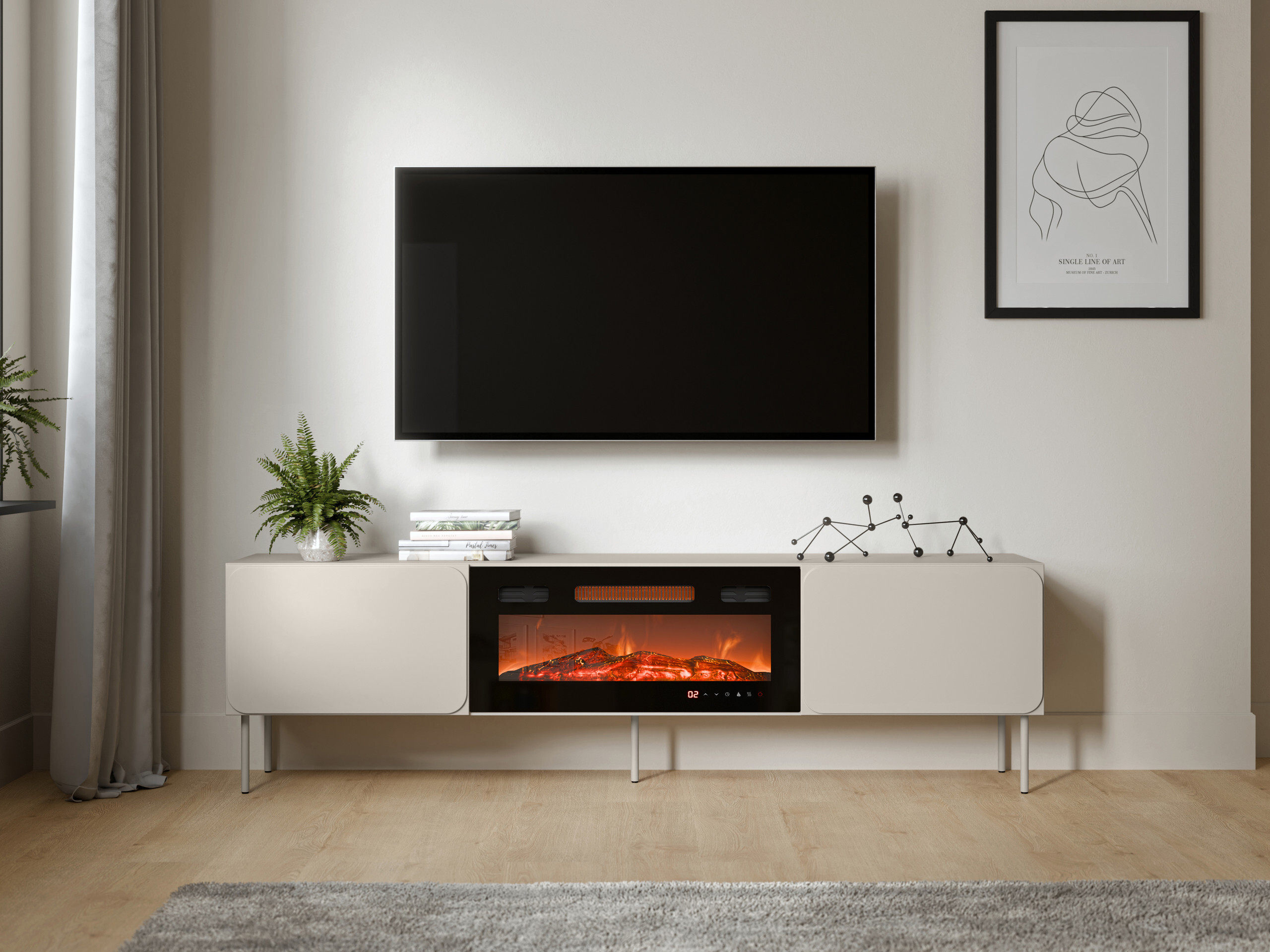TV-bord Fentore 104 (Kashmir)
