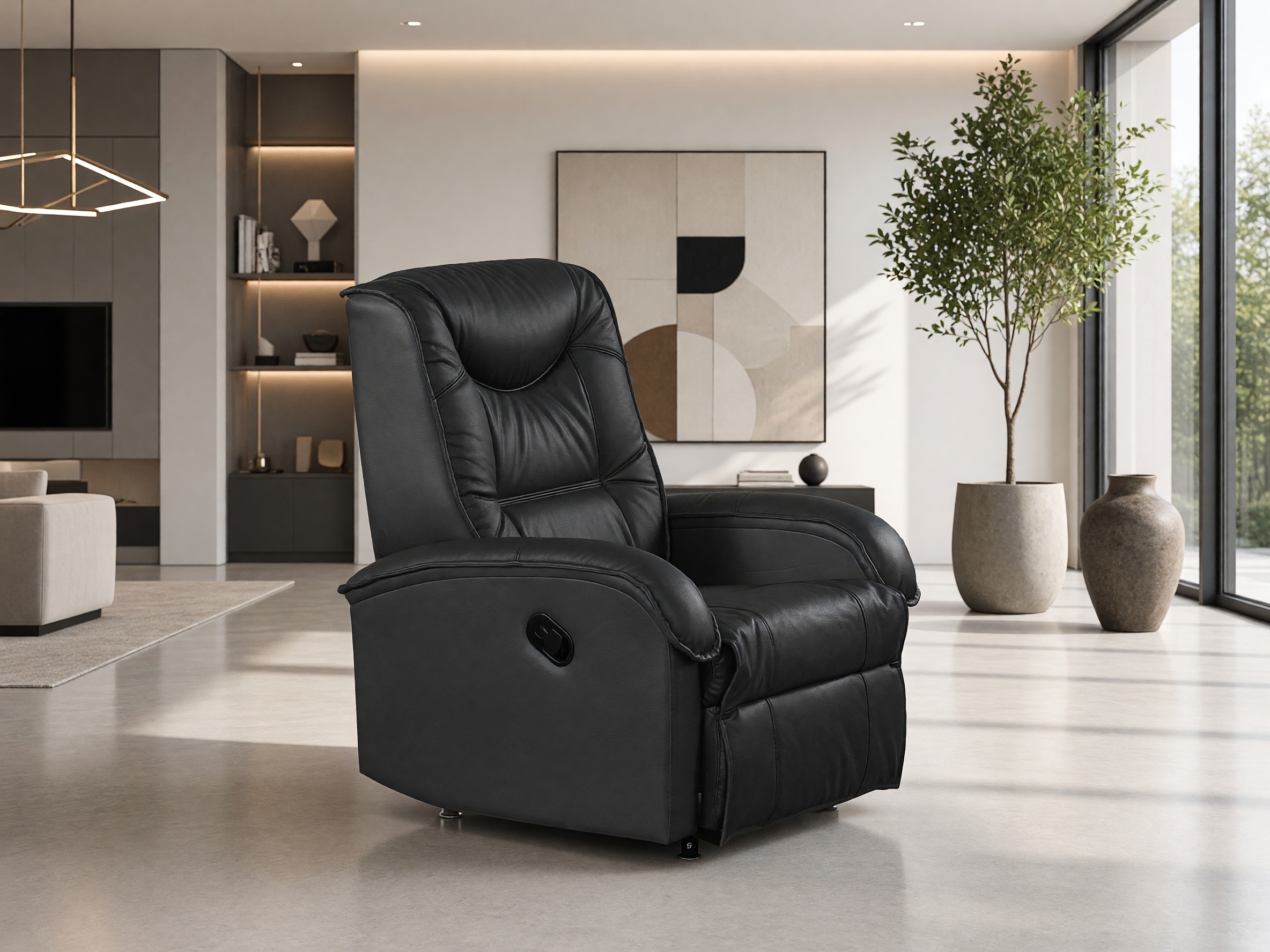 Hvilestol Houston 564 (Sort)