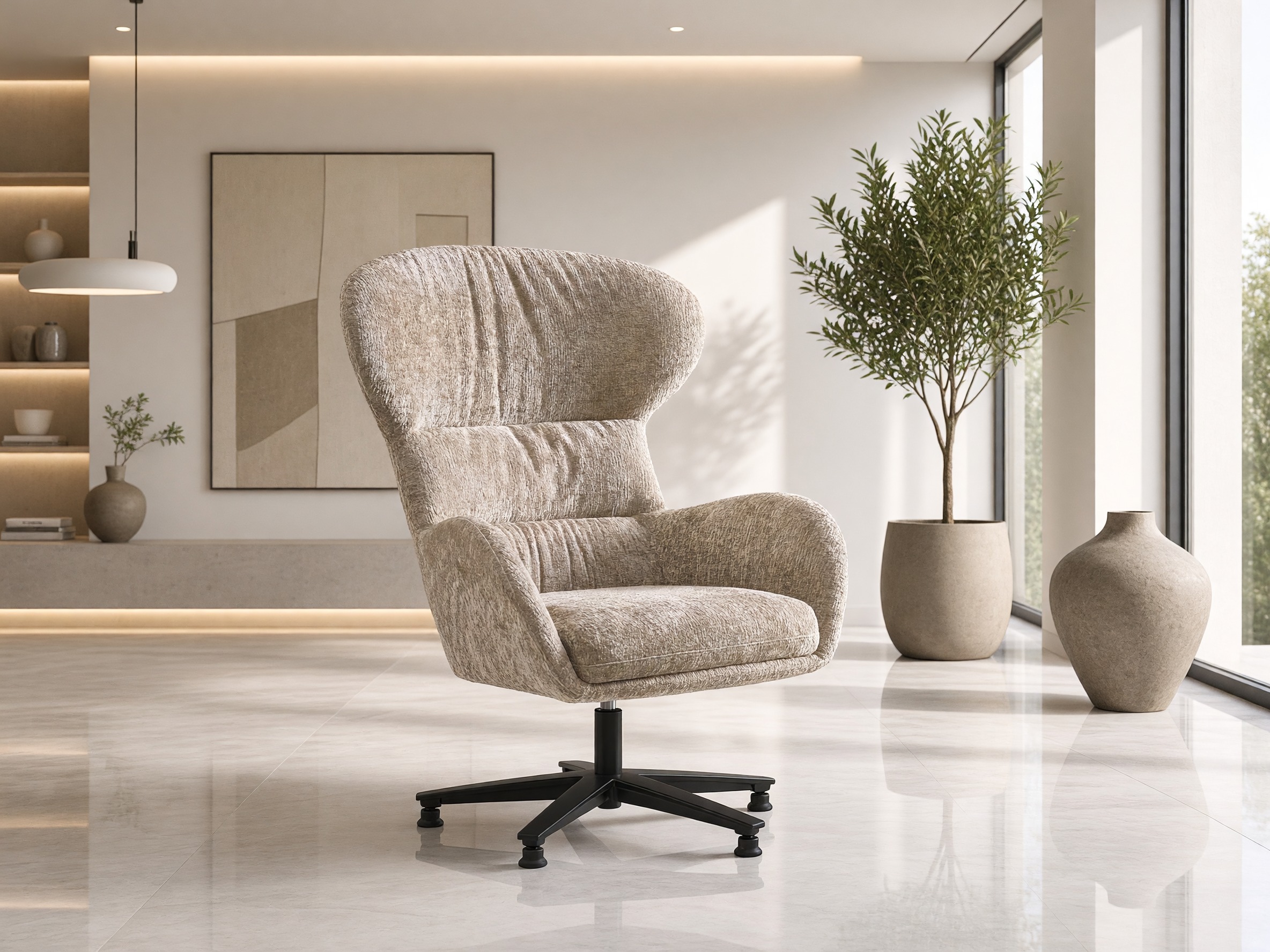Lænestol Houston 1598 (Beige)