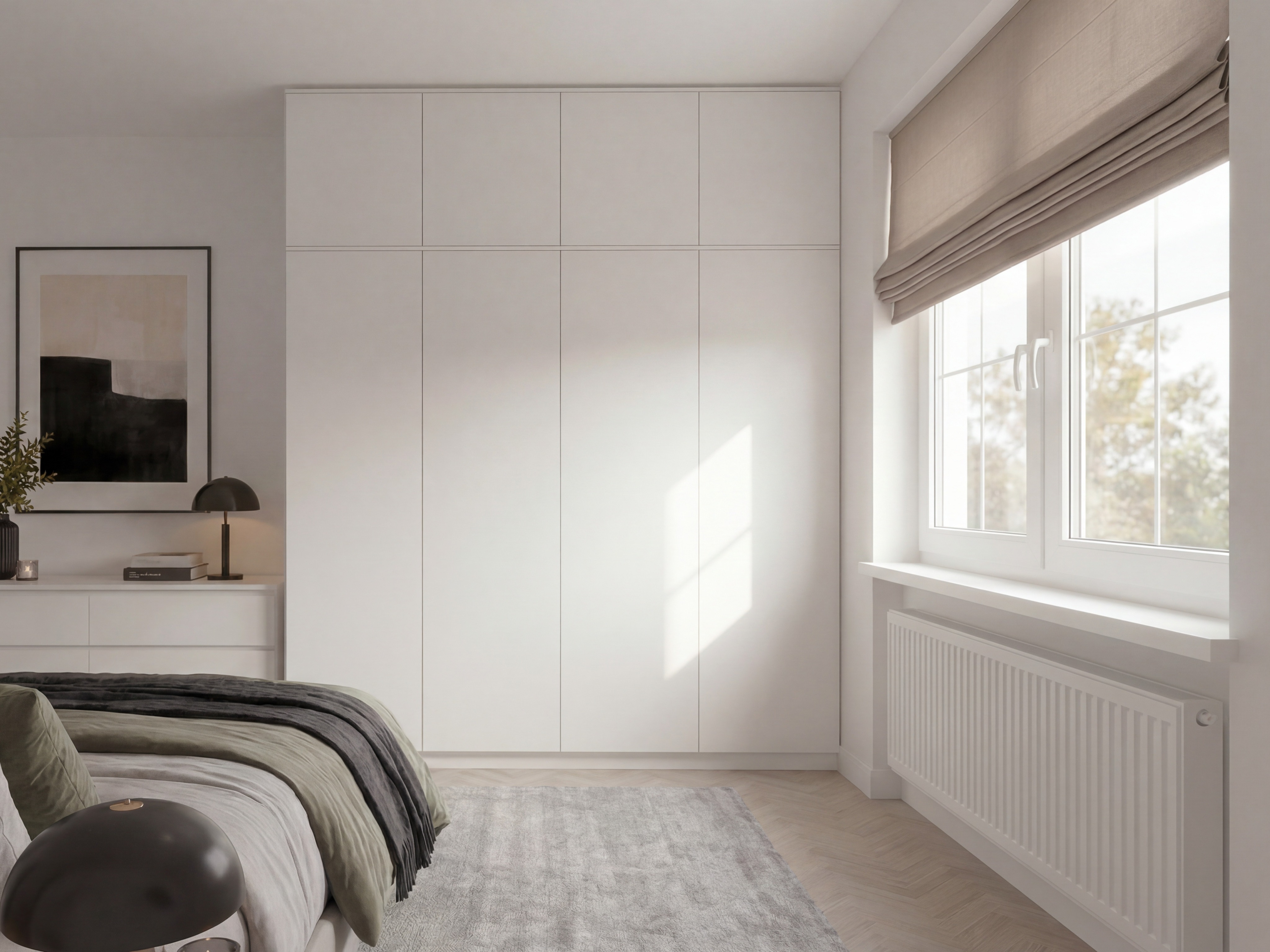 Garderobeskab Mandeville 408 (Hvid)
