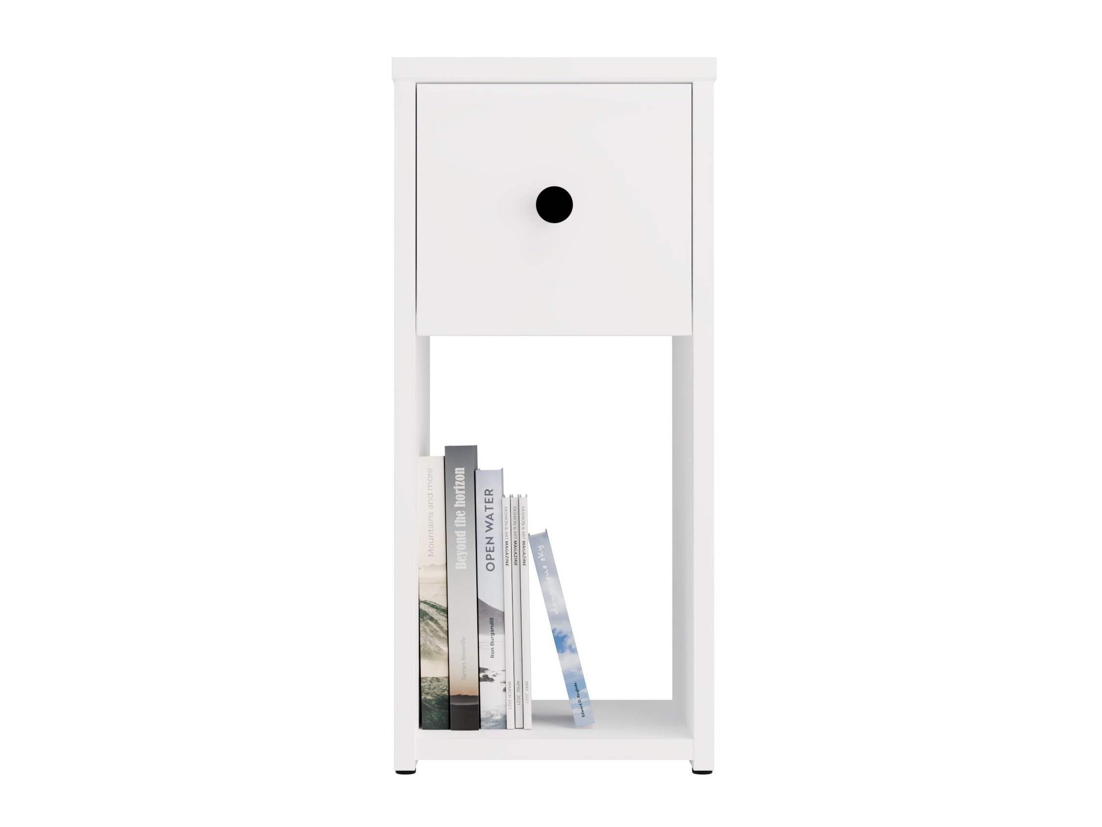 Sengebord Mandeville 409 (Hvid)