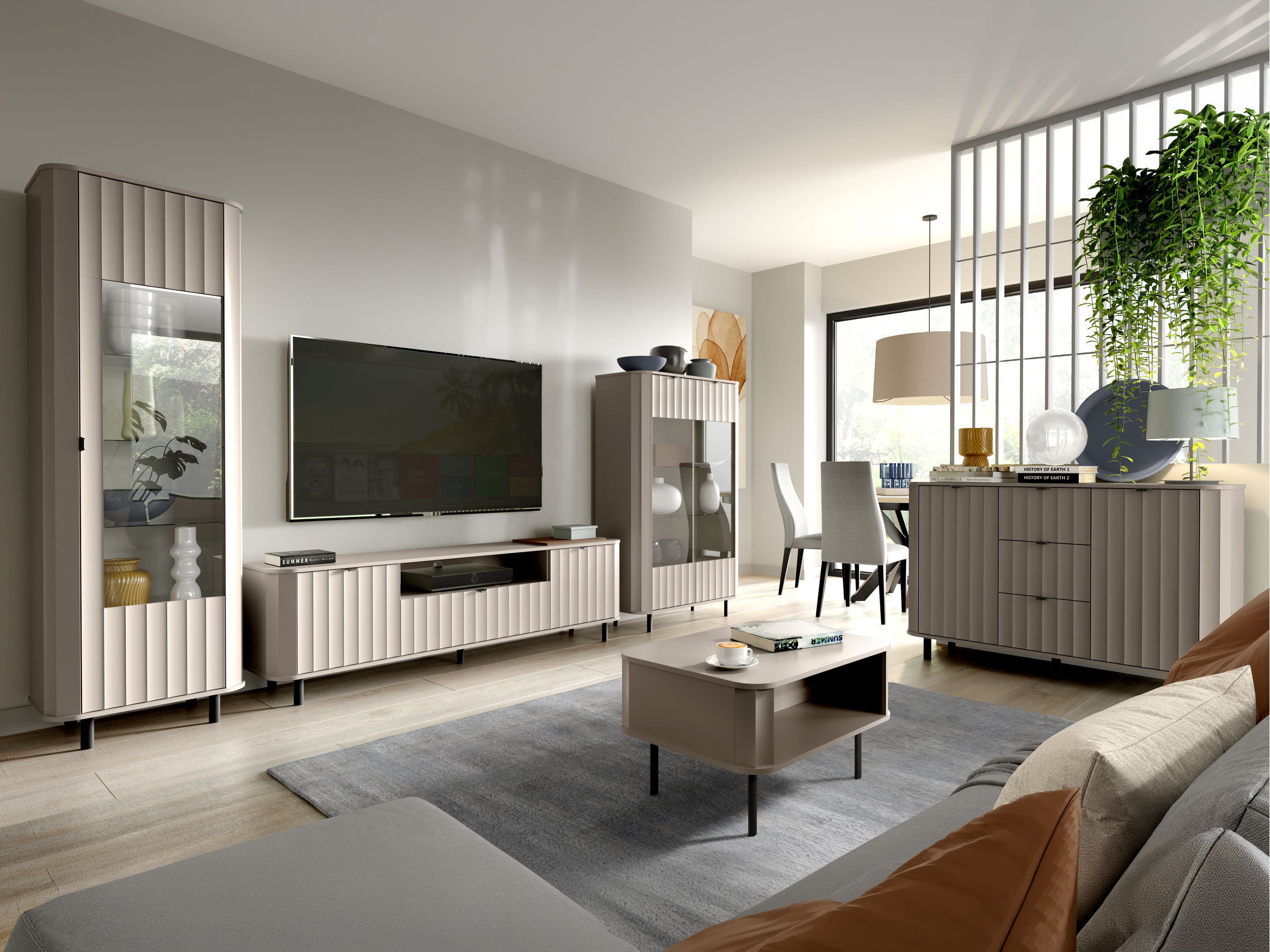 Kommode Larala 100 (Grå beige)