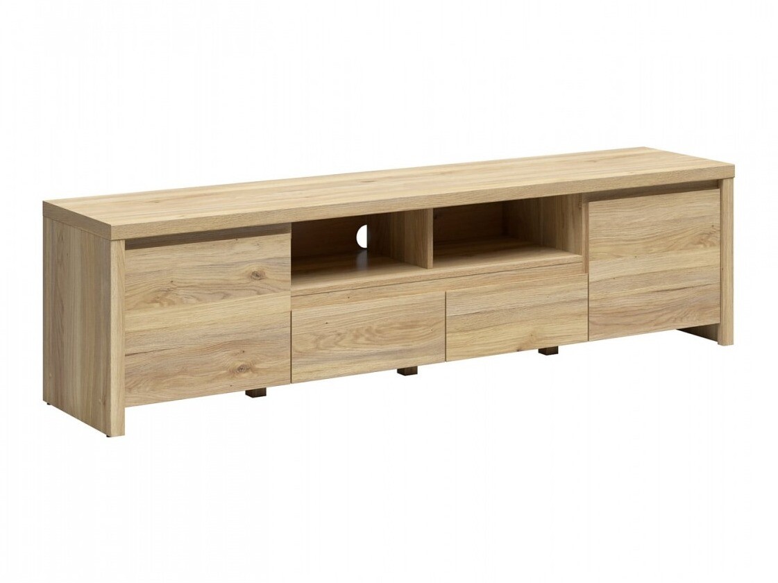 TV-bord Nolroma 143 (Egetræ)