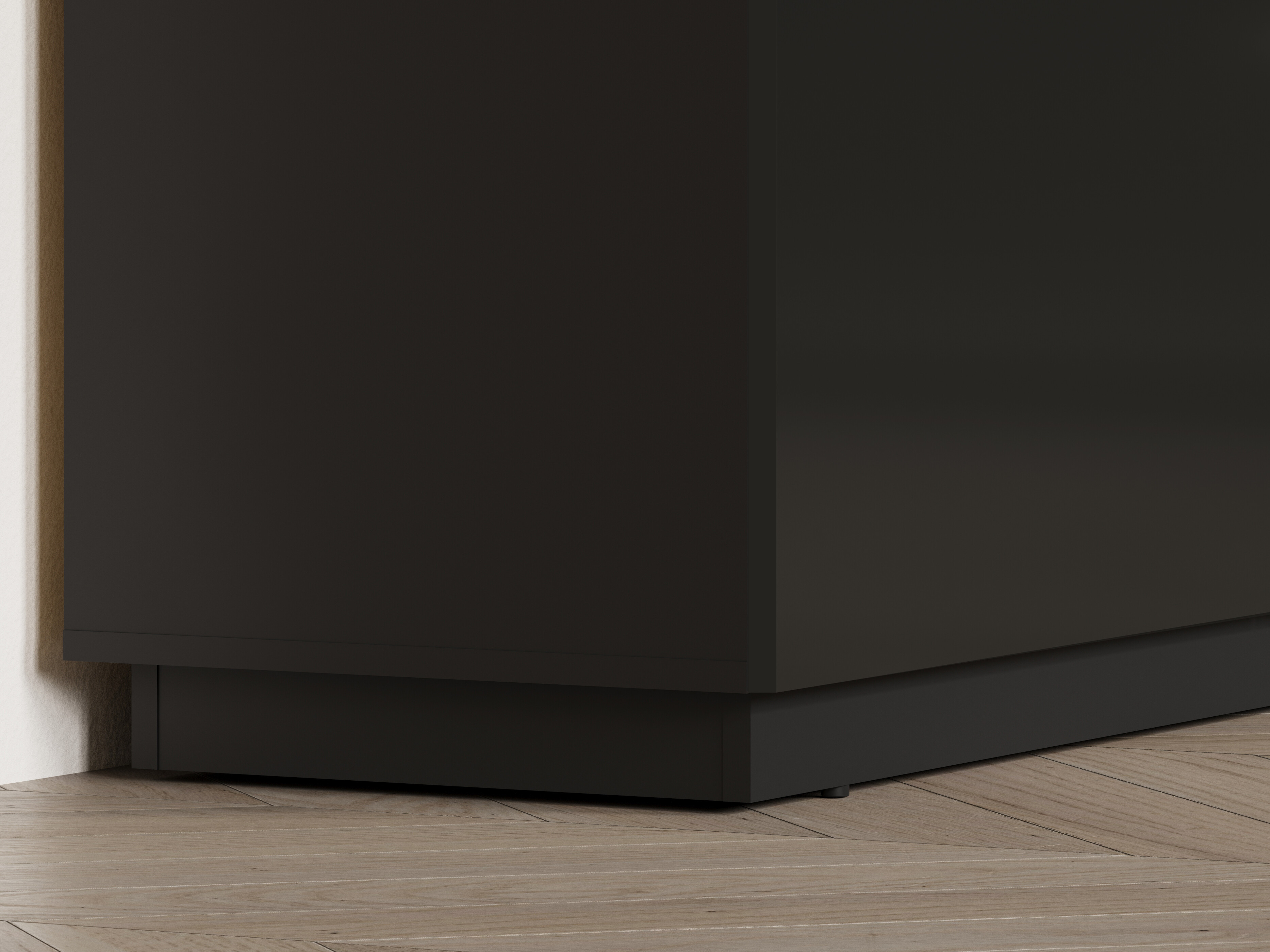 Kommode Talevaro 105 (Sort + Blank sort)