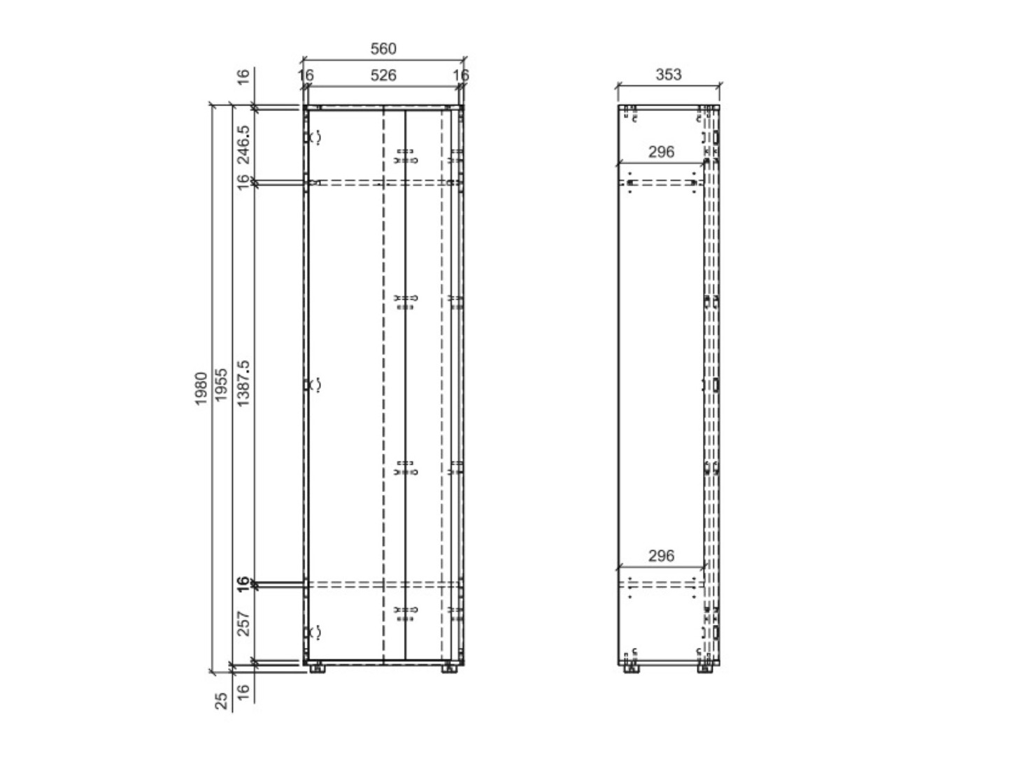 Garderobeskab Torcavi 103