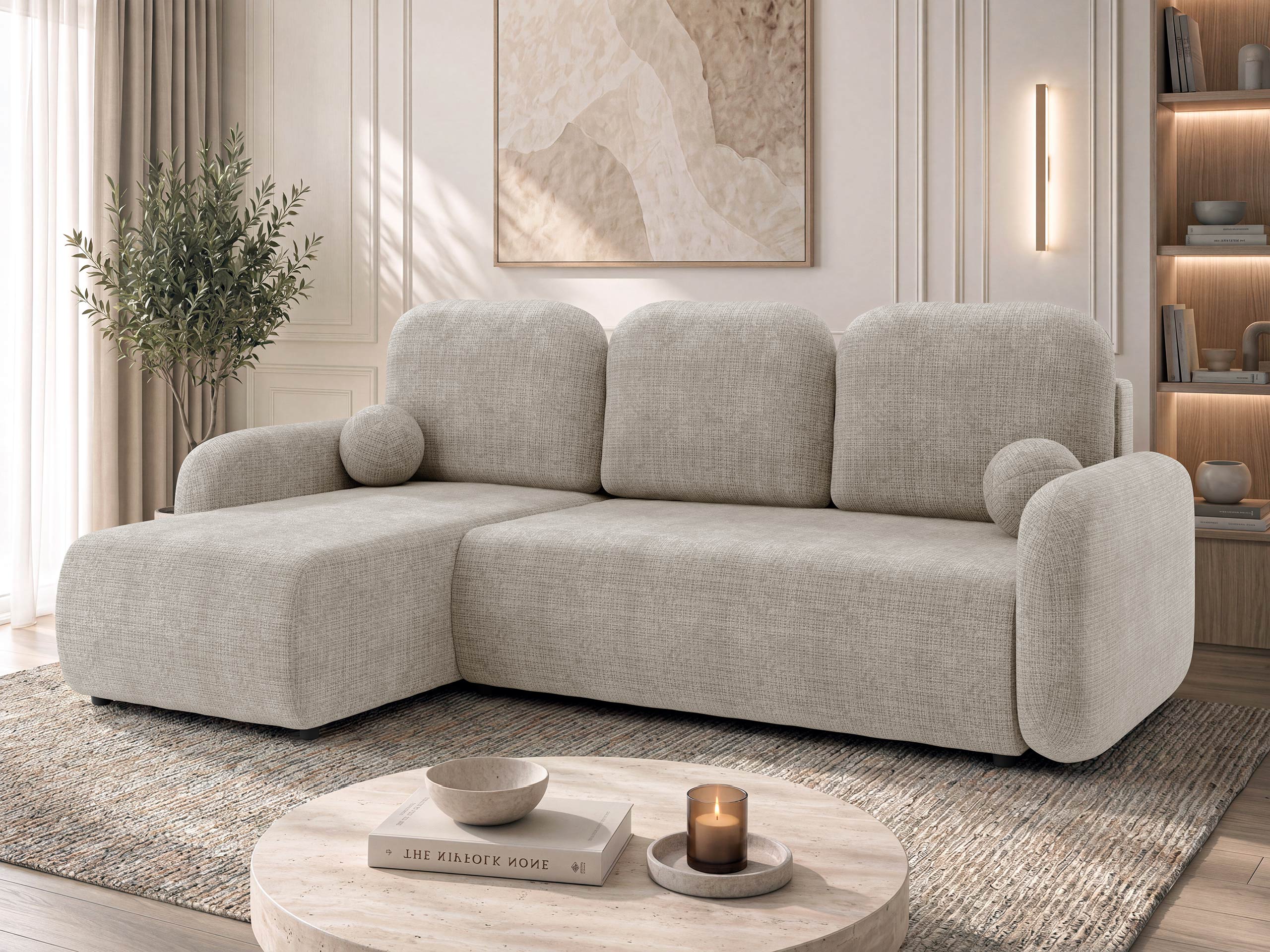 Hjørnesofa Comfivo Sellos (Crem 14)