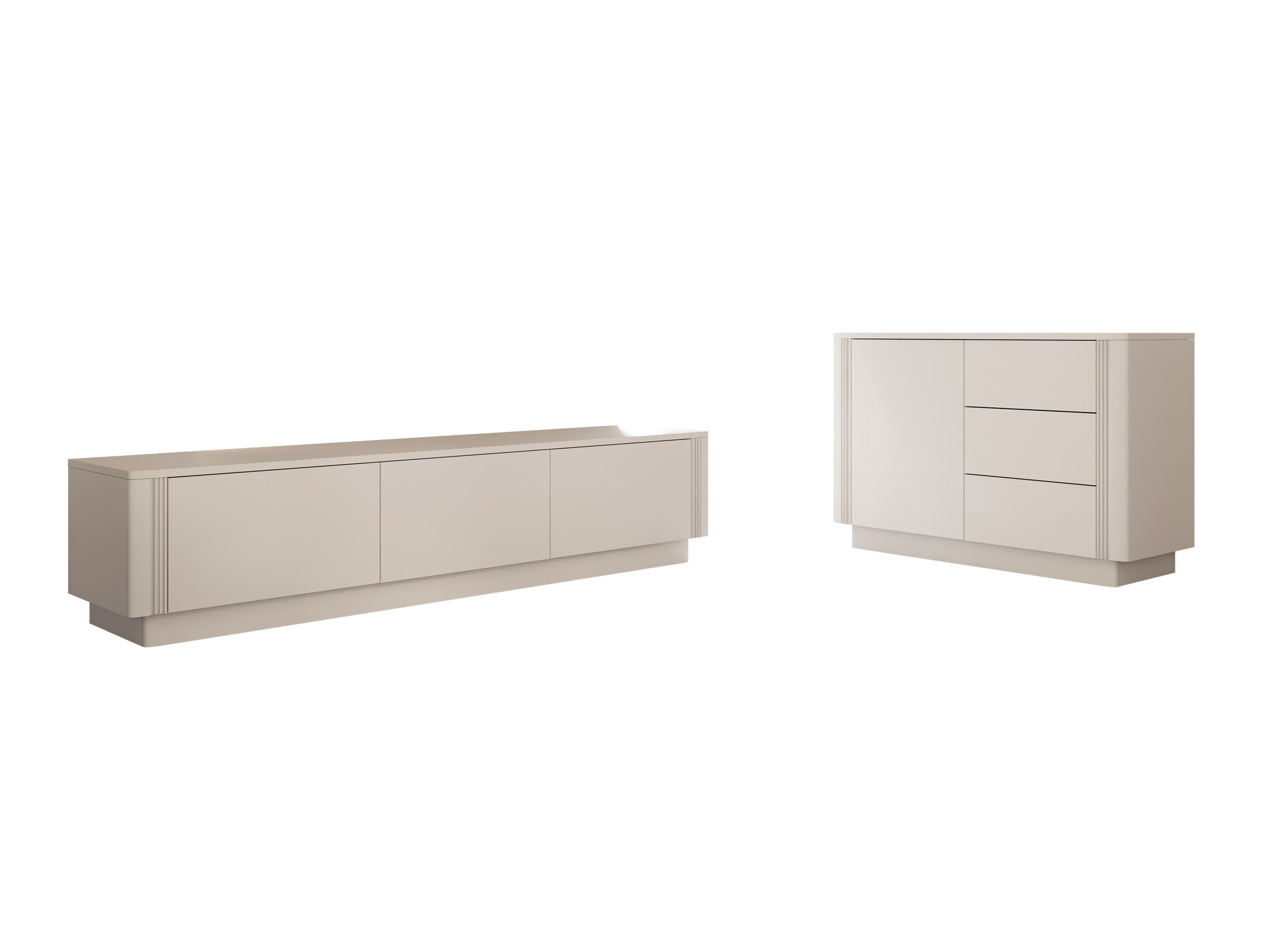 Stuemøbelsæt Comfivo Arbal II (Beige)