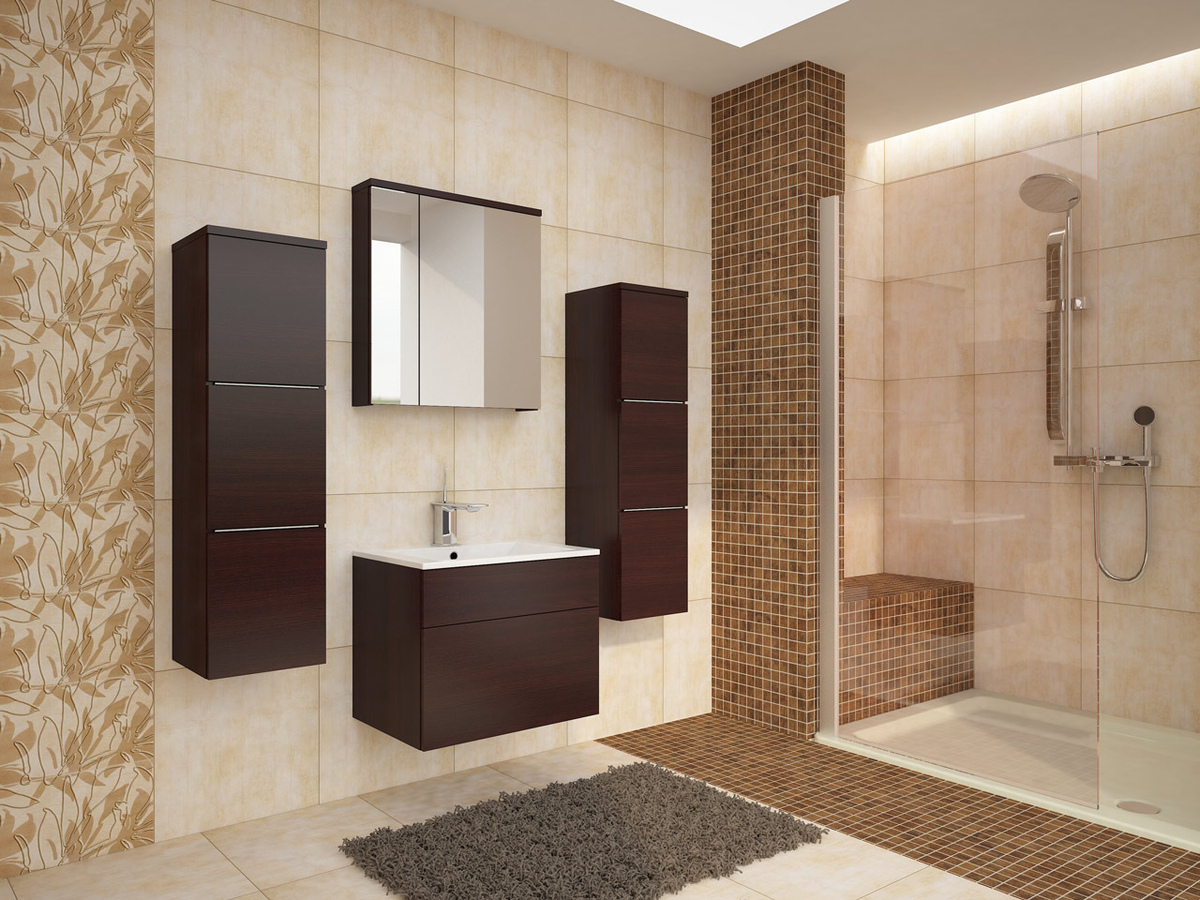 Badeværelsessæt Tucson 105 (Wenge)