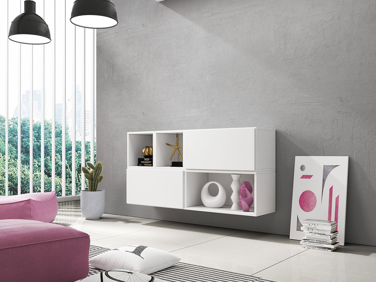 Skabssæt Corbele 120 (Hvid)