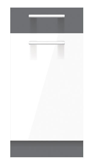 Modulopvaskeskab med låger Mode White 115